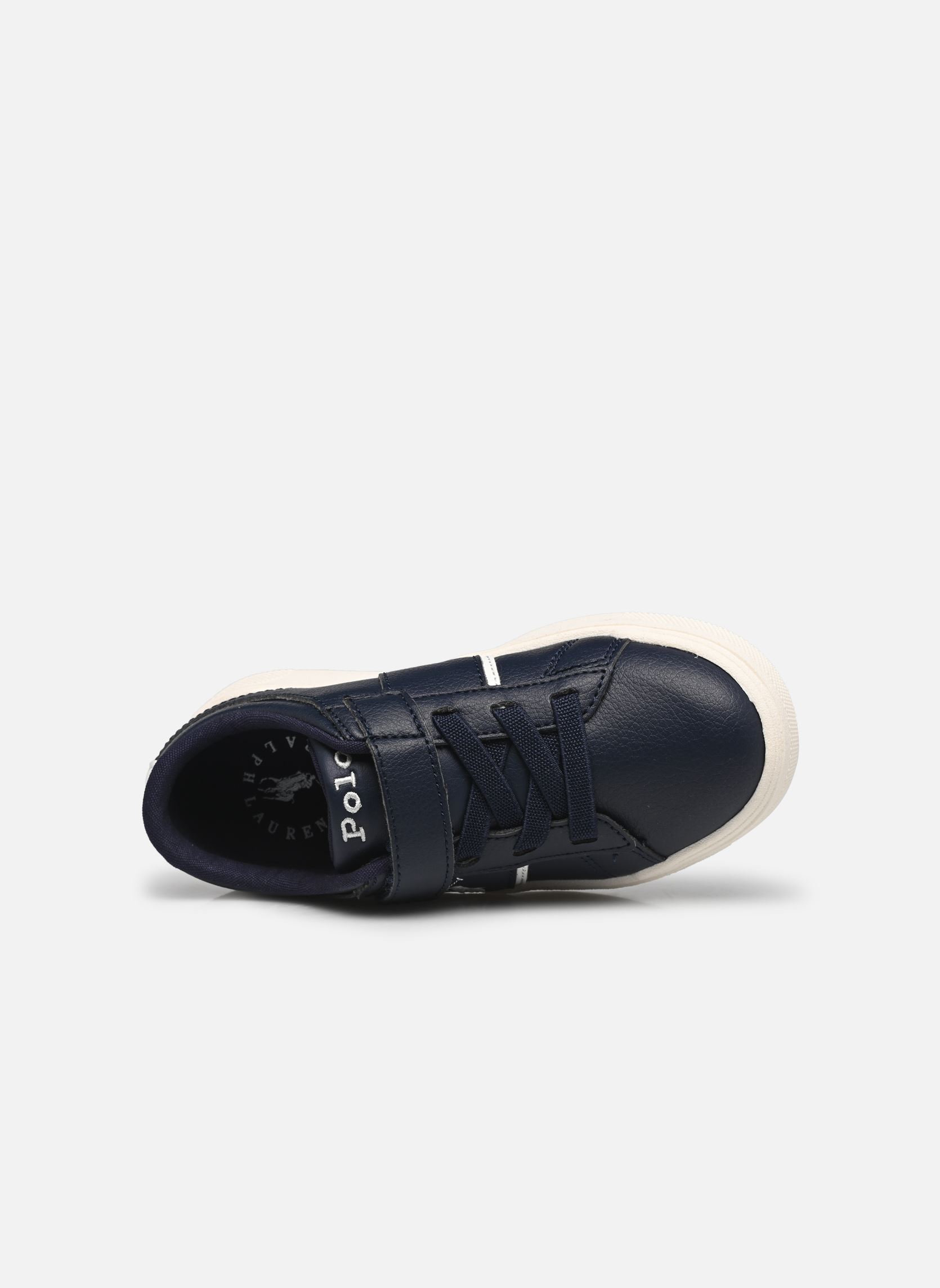 Baskets basses Frazier Ps garçon bleu Polo Ralph Lauren Baskets basses Frazier Ps garçon bleu NAVY TUMBLED/WHITE