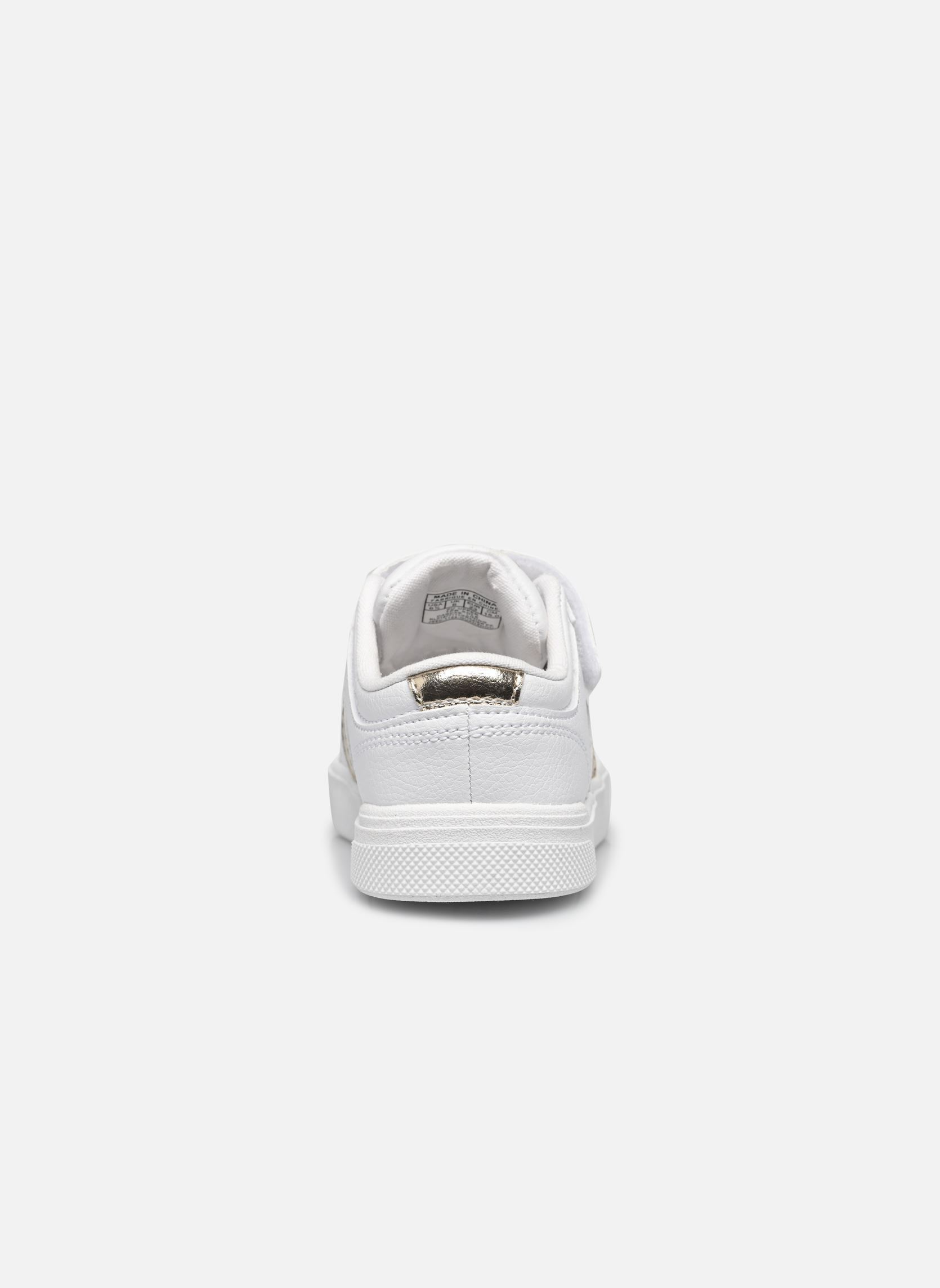 Baskets basses Frazier Ps fille blanc Polo Ralph Lauren Baskets basses Frazier Ps fille blanc T-'WHITE / GOLD TUMBLED
