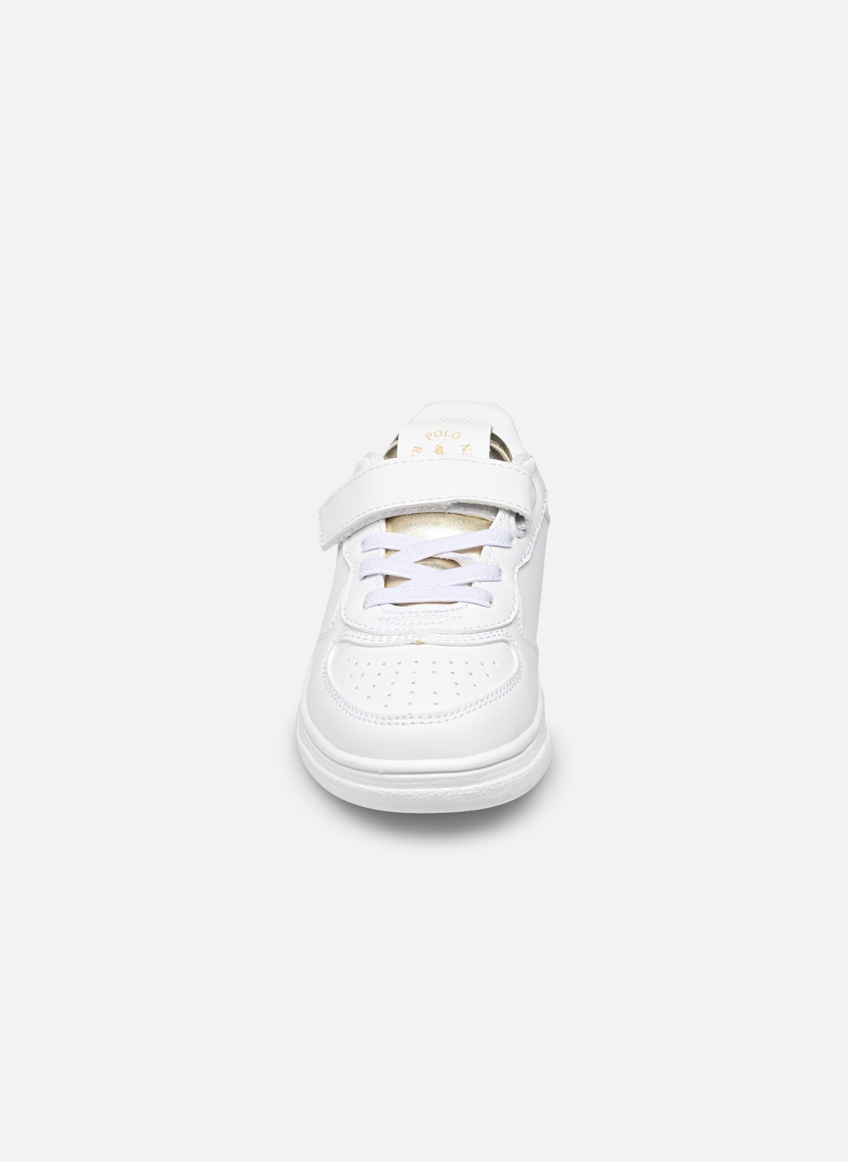Lage sneakers Masters Court Ps wit Polo Ralph Lauren Lage sneakers Masters Court Ps wit WHITE/GOLD