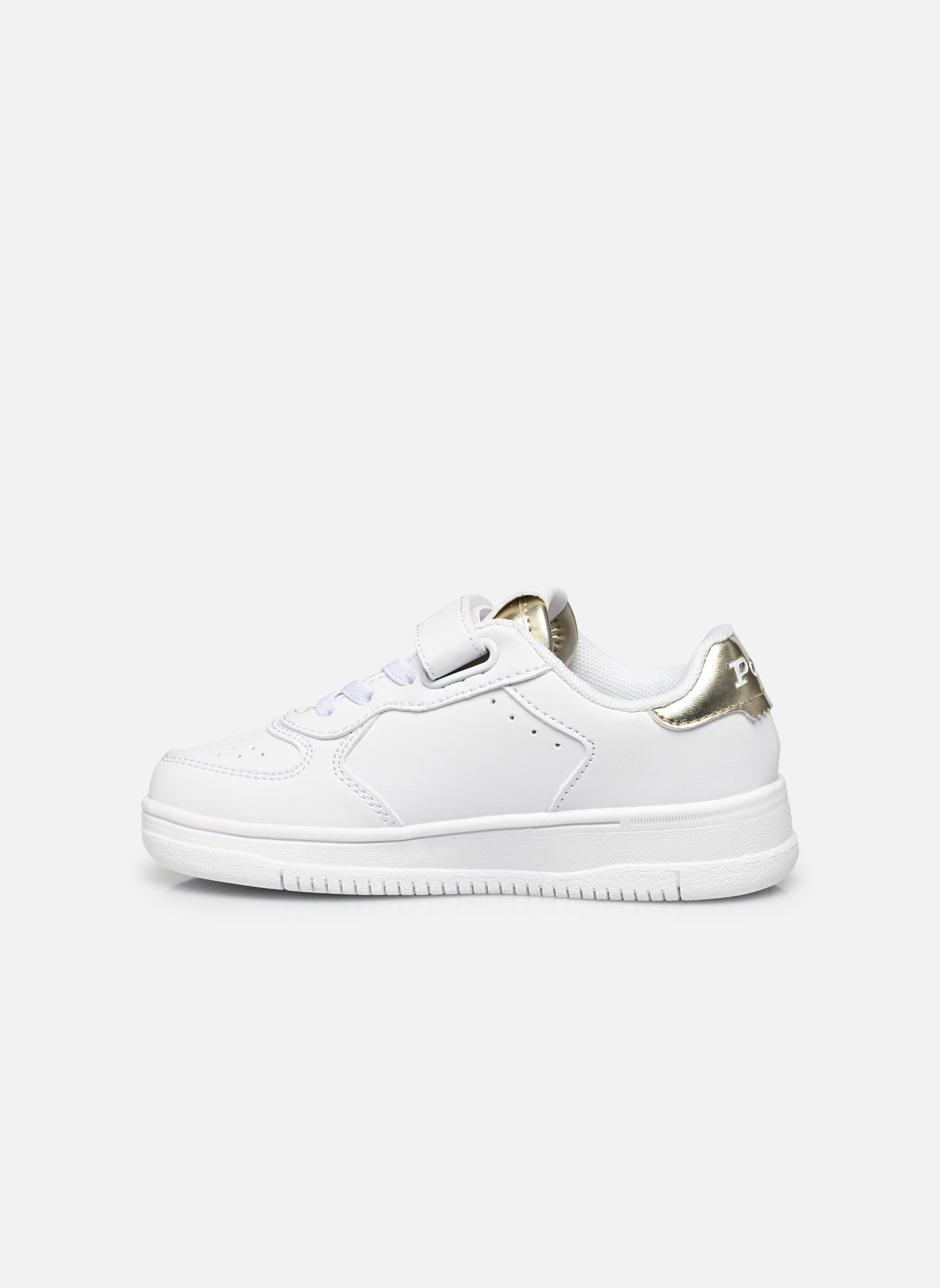 Lage sneakers Masters Court Ps wit Polo Ralph Lauren Lage sneakers Masters Court Ps wit WHITE/GOLD