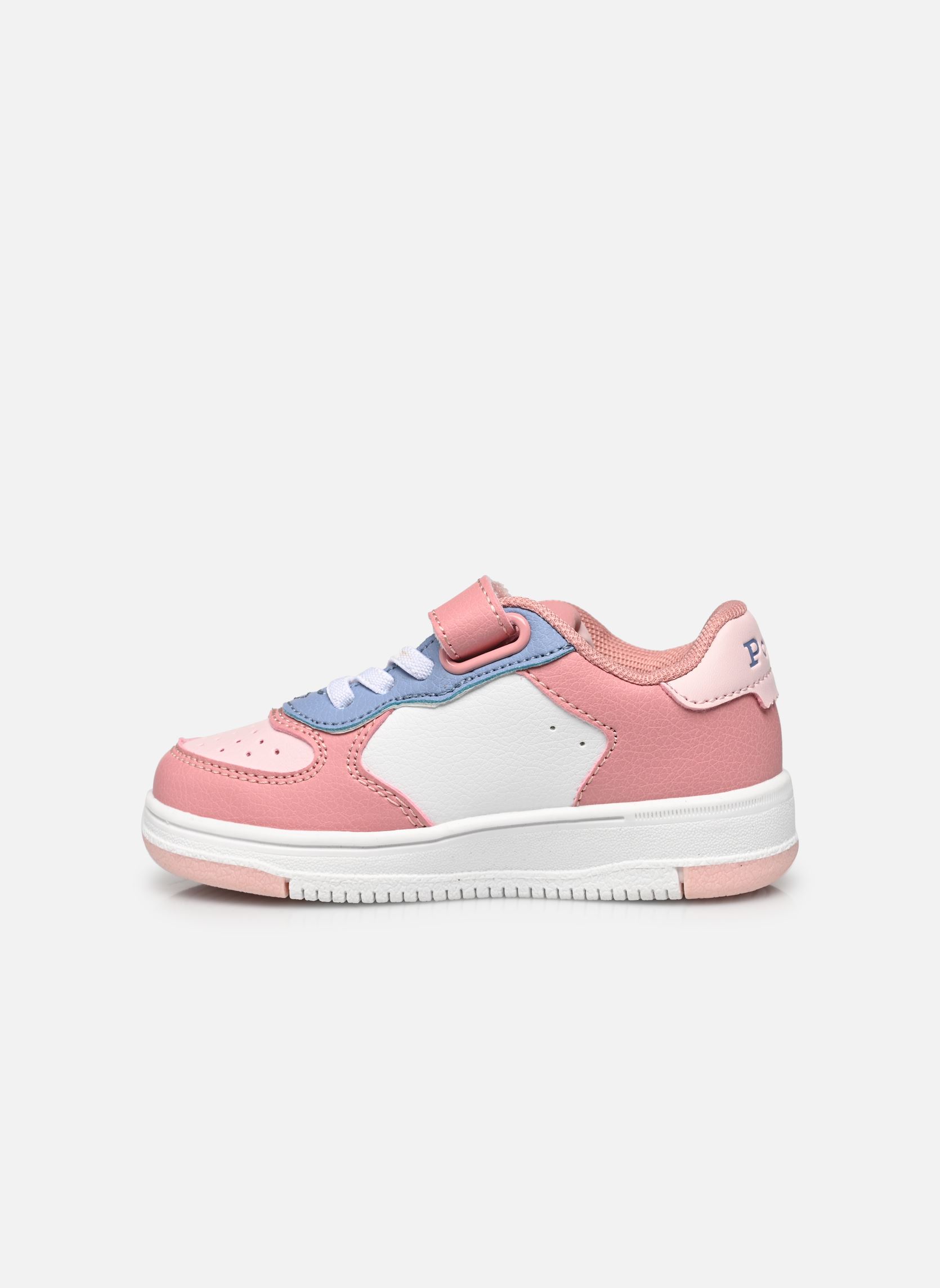 Baskets basses Masters Court Ps fille rose Polo Ralph Lauren Baskets basses Masters Court Ps fille rose ROSE TAN/LT BLUE/WHITE MULTI