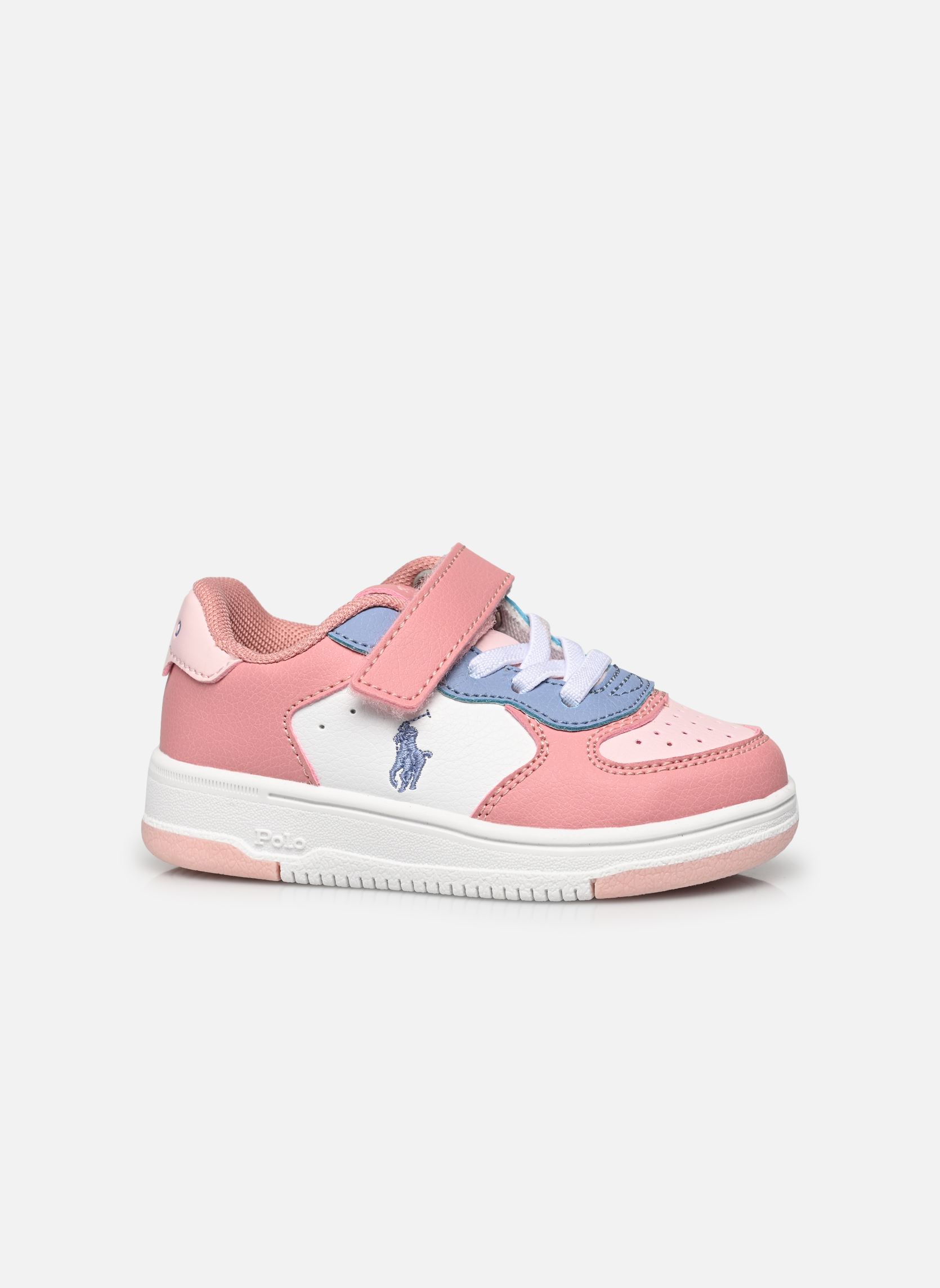 Baskets basses Masters Court Ps fille rose Polo Ralph Lauren Baskets basses Masters Court Ps fille rose ROSE TAN/LT BLUE/WHITE MULTI