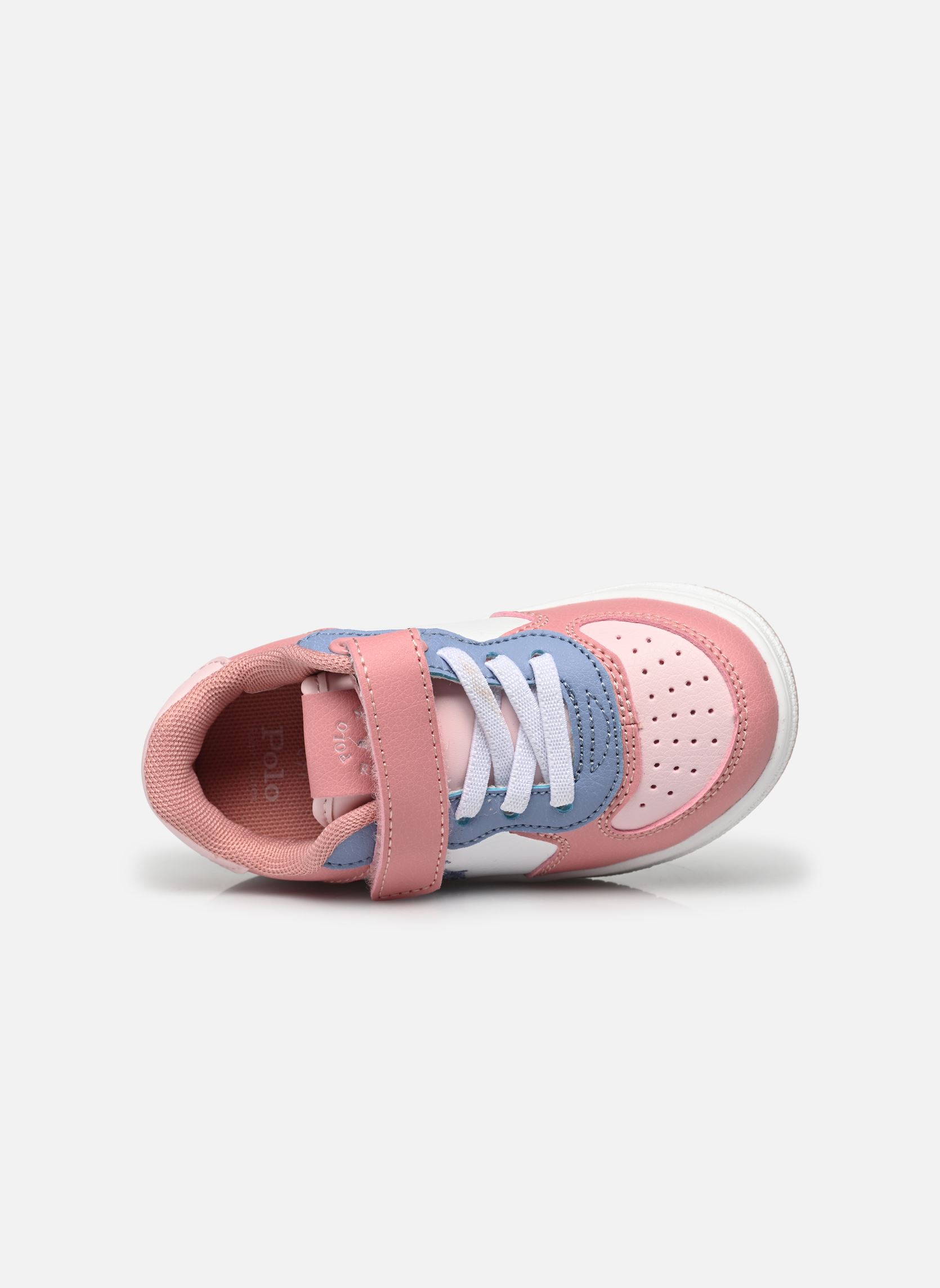 Baskets basses Masters Court Ps fille rose Polo Ralph Lauren Baskets basses Masters Court Ps fille rose ROSE TAN/LT BLUE/WHITE MULTI