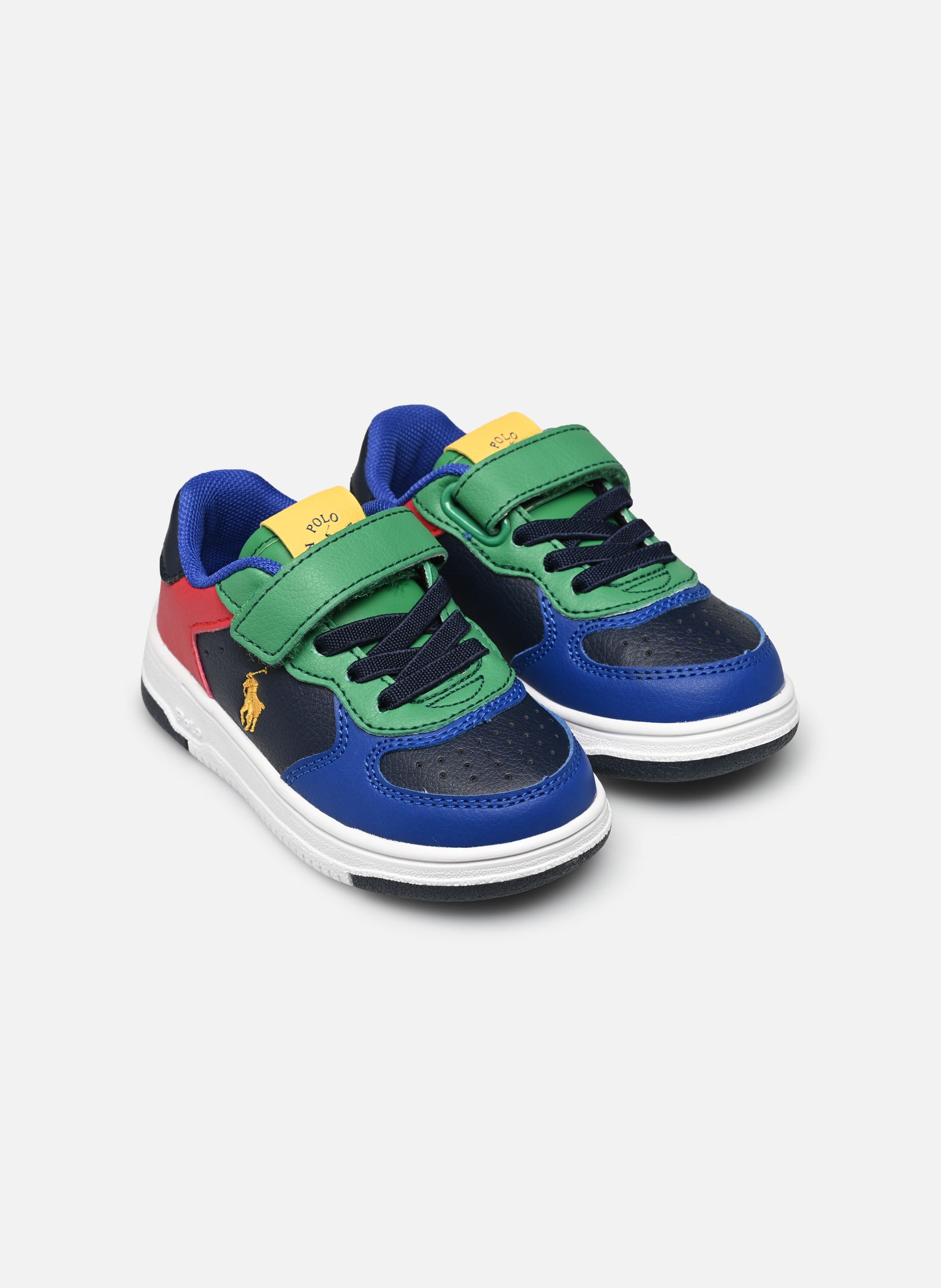 Sneakers basse Masters Court Ps bambino blu Polo Ralph Lauren Sneakers basse Masters Court Ps bambino blu NAVY SMOOTH MULTI