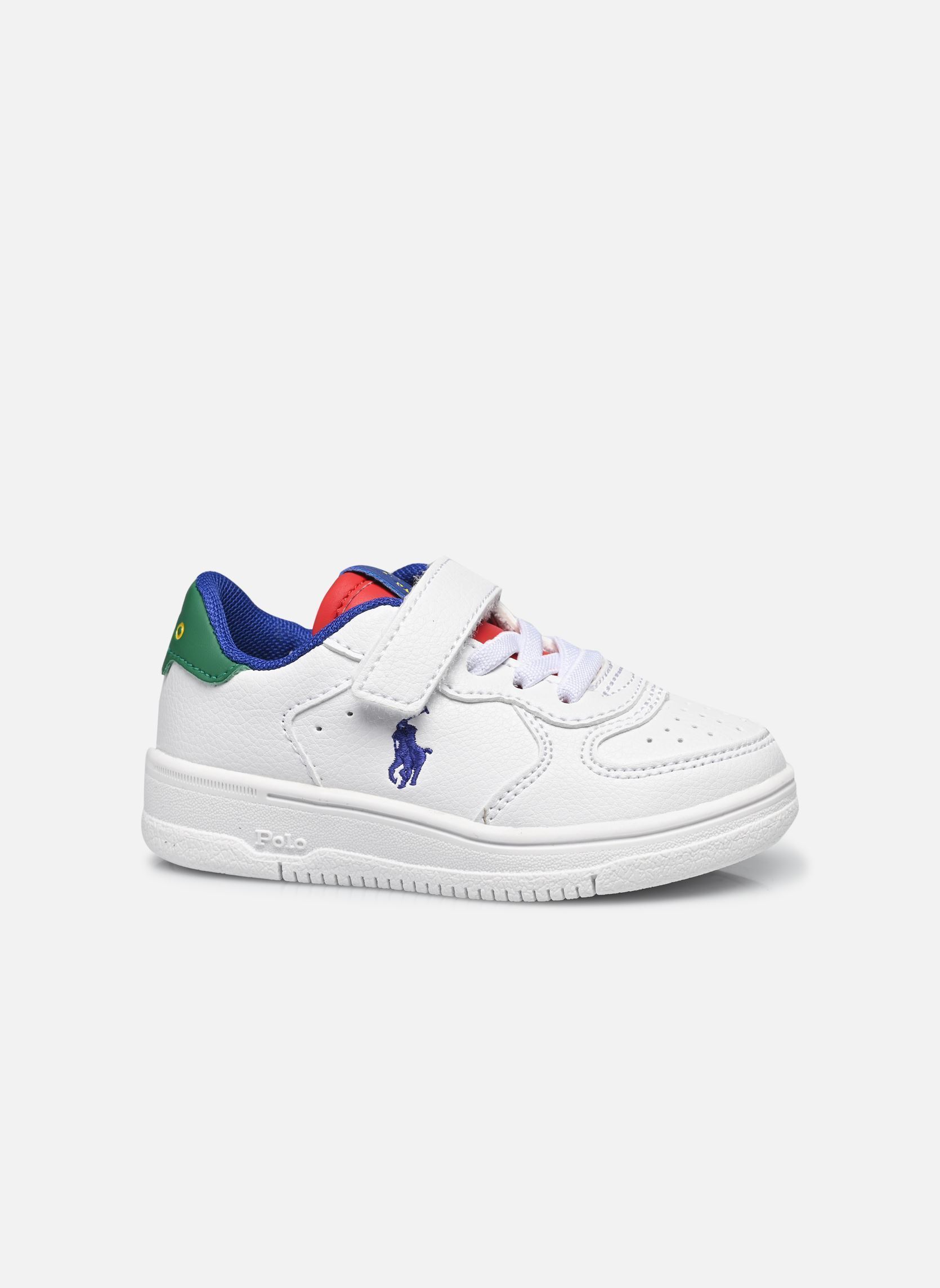 Sneakers basse Masters Court Ps bianco Polo Ralph Lauren Sneakers basse Masters Court Ps bianco T-'WHITE / ROYAL / MULTI TUMBL