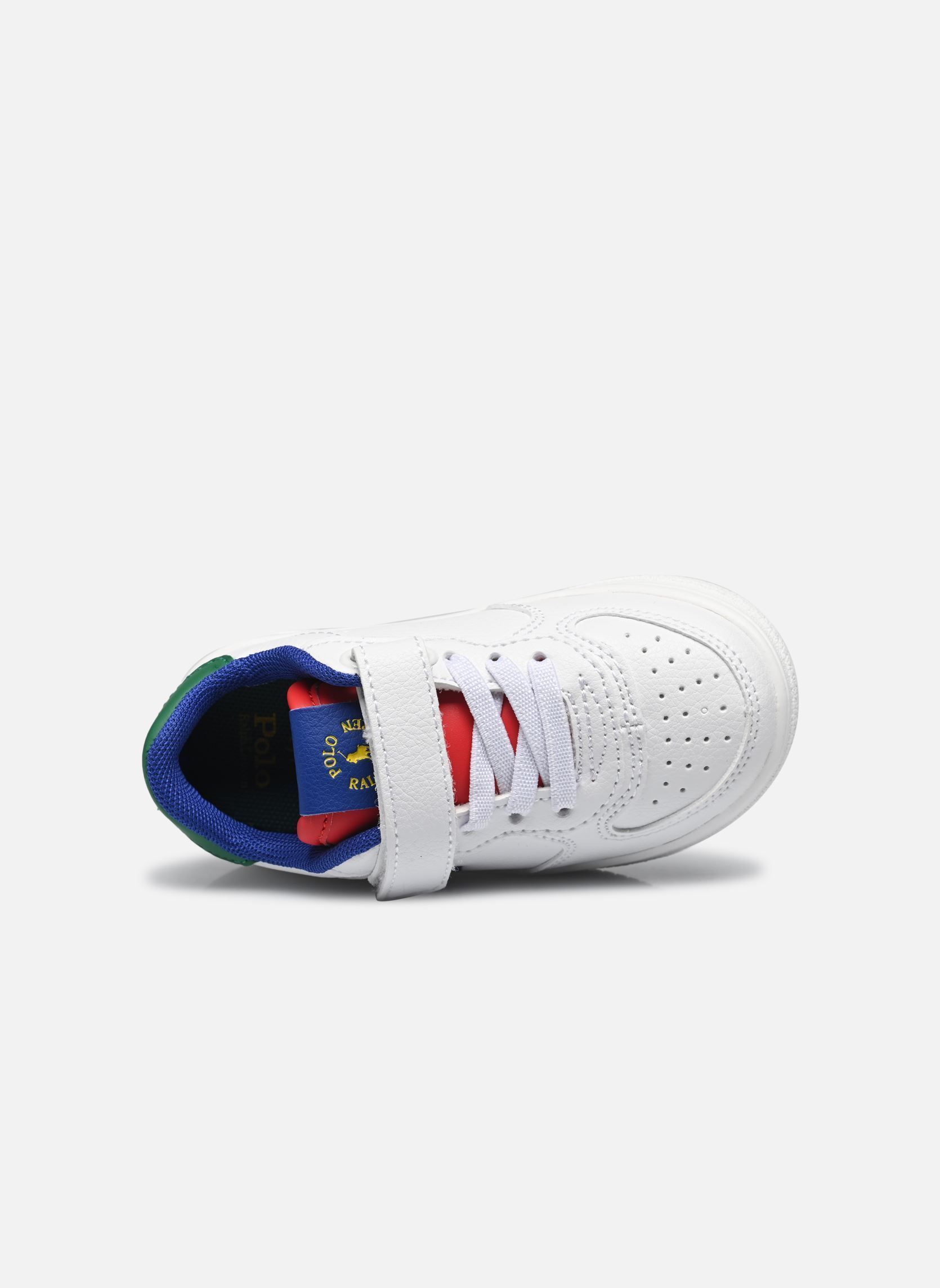 Sneakers basse Masters Court Ps bianco Polo Ralph Lauren Sneakers basse Masters Court Ps bianco T-'WHITE / ROYAL / MULTI TUMBL
