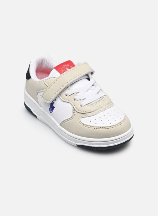 Polo Ralph Lauren Baskets basses Masters Court Ps garçon blanc
