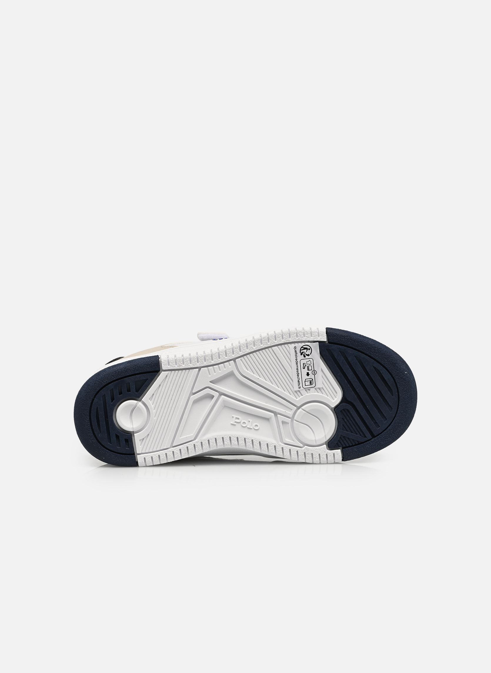 Lage sneakers Masters Court Ps jongens wit Polo Ralph Lauren Lage sneakers Masters Court Ps jongens wit WHITE TUMBLED/GREY MICRO/NAVY