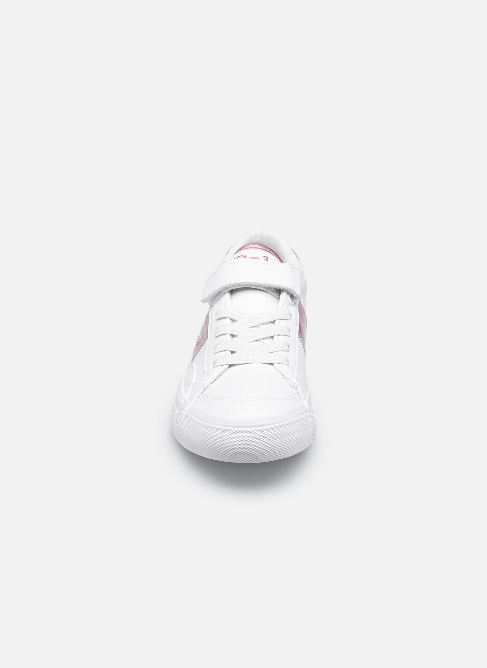 Lage sneakers Ryley Ps meisjes wit Polo Ralph Lauren Lage sneakers Ryley Ps meisjes wit WHITE TUMBLED/PINK METALLIC W/