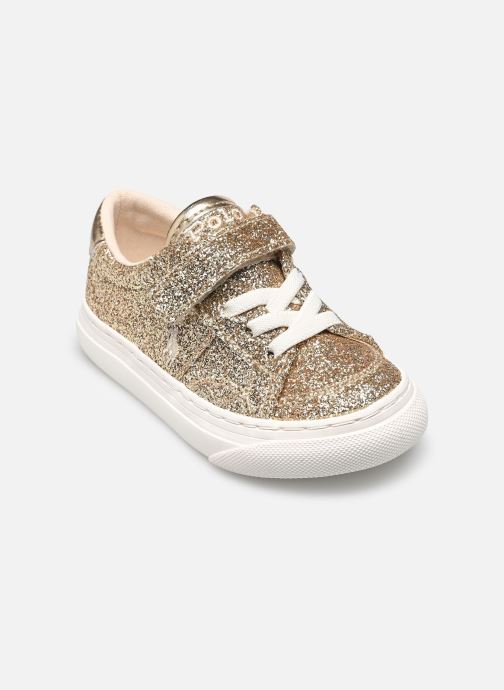 Polo Ralph Lauren Lage sneakers Ryley Ps meisjes goud en brons