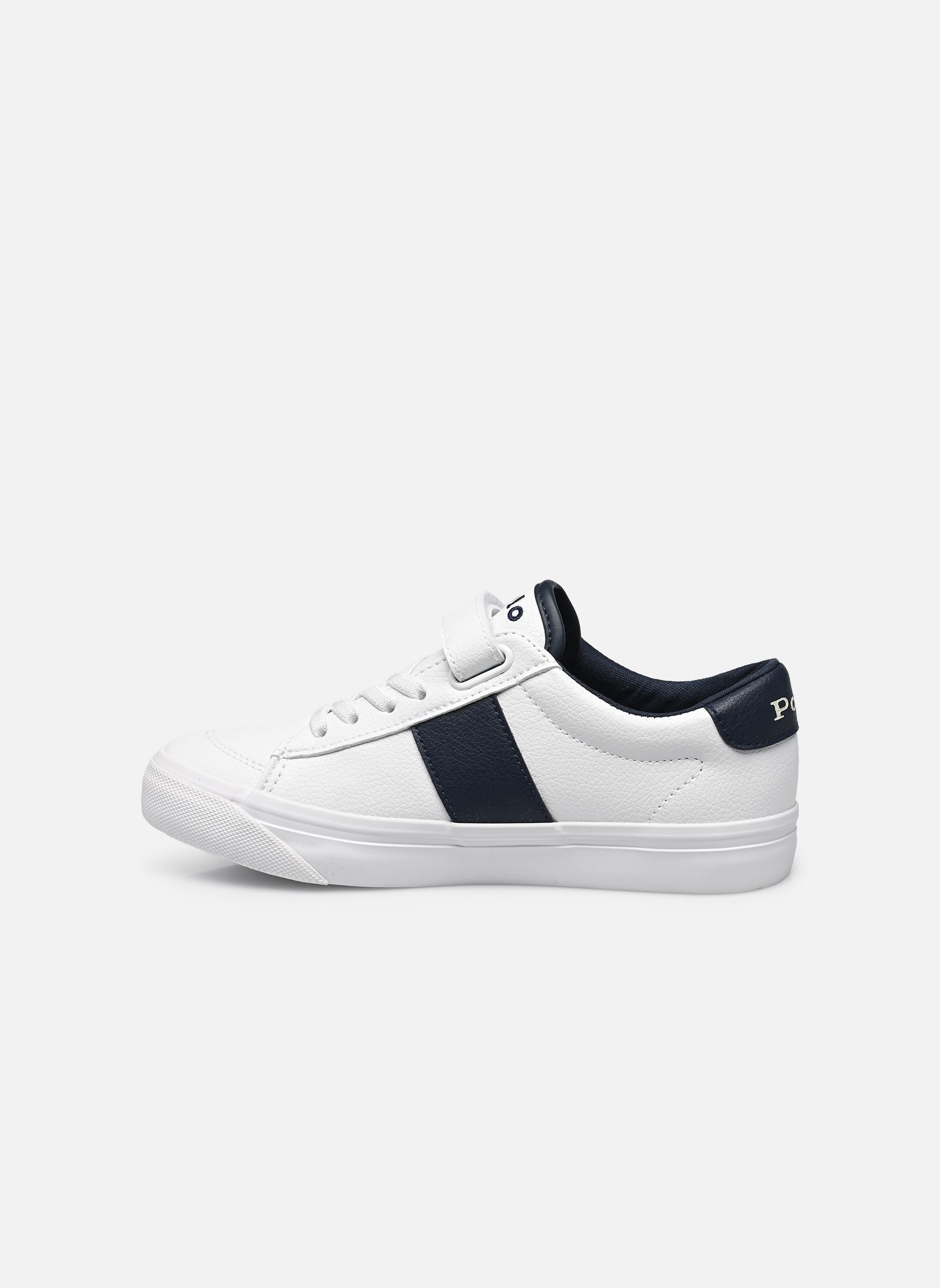 Lage sneakers Ryley Ps wit Polo Ralph Lauren Lage sneakers Ryley Ps wit WHITE TUMBLED/NAVY W/ CREAM PP