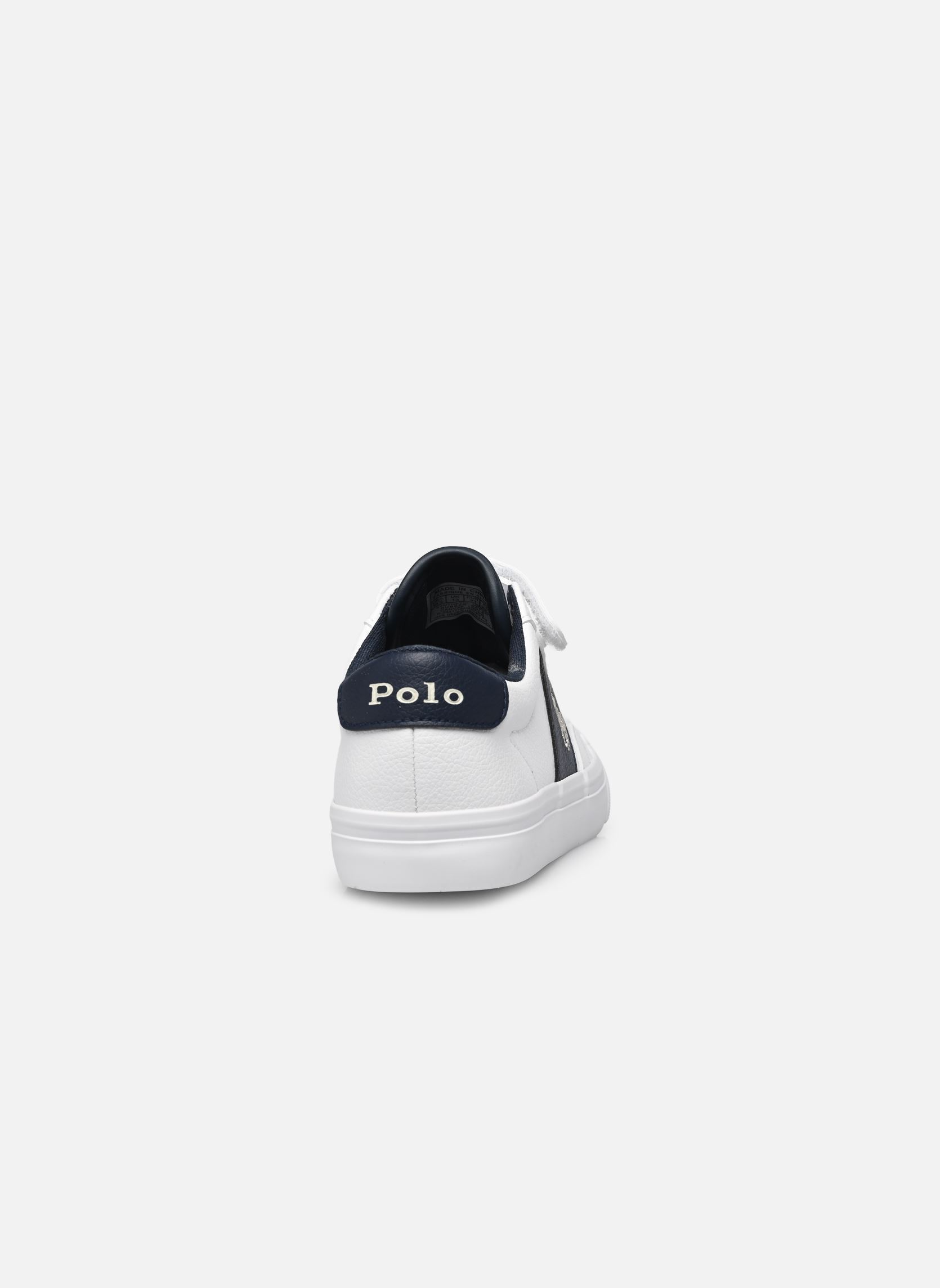 Lage sneakers Ryley Ps wit Polo Ralph Lauren Lage sneakers Ryley Ps wit WHITE TUMBLED/NAVY W/ CREAM PP