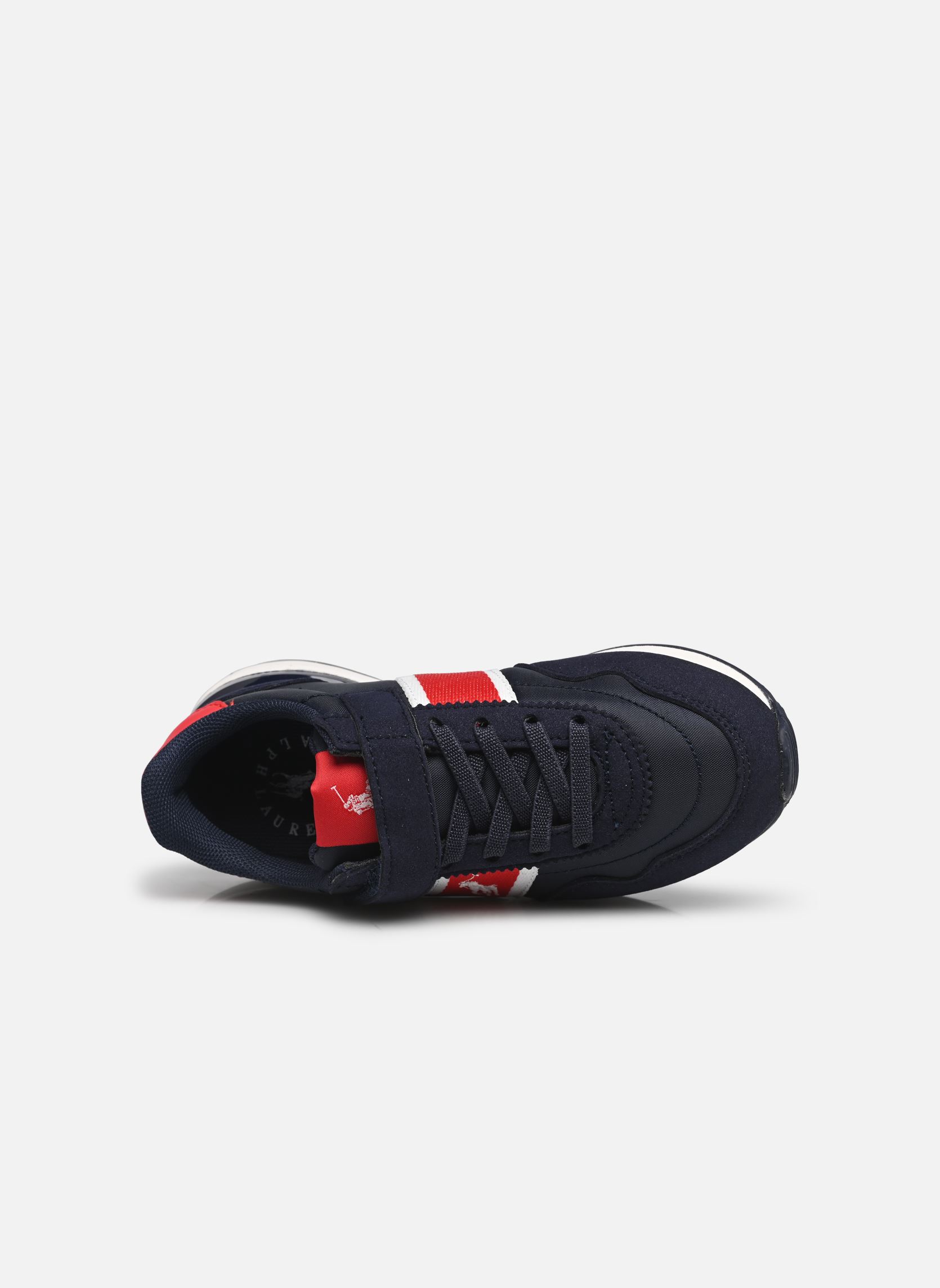 Baskets Train 89 Sport Ps garçon bleu Polo Ralph Lauren Baskets Train 89 Sport Ps garçon bleu NAVY NYLON/MICRO/RL2000 RED/WH