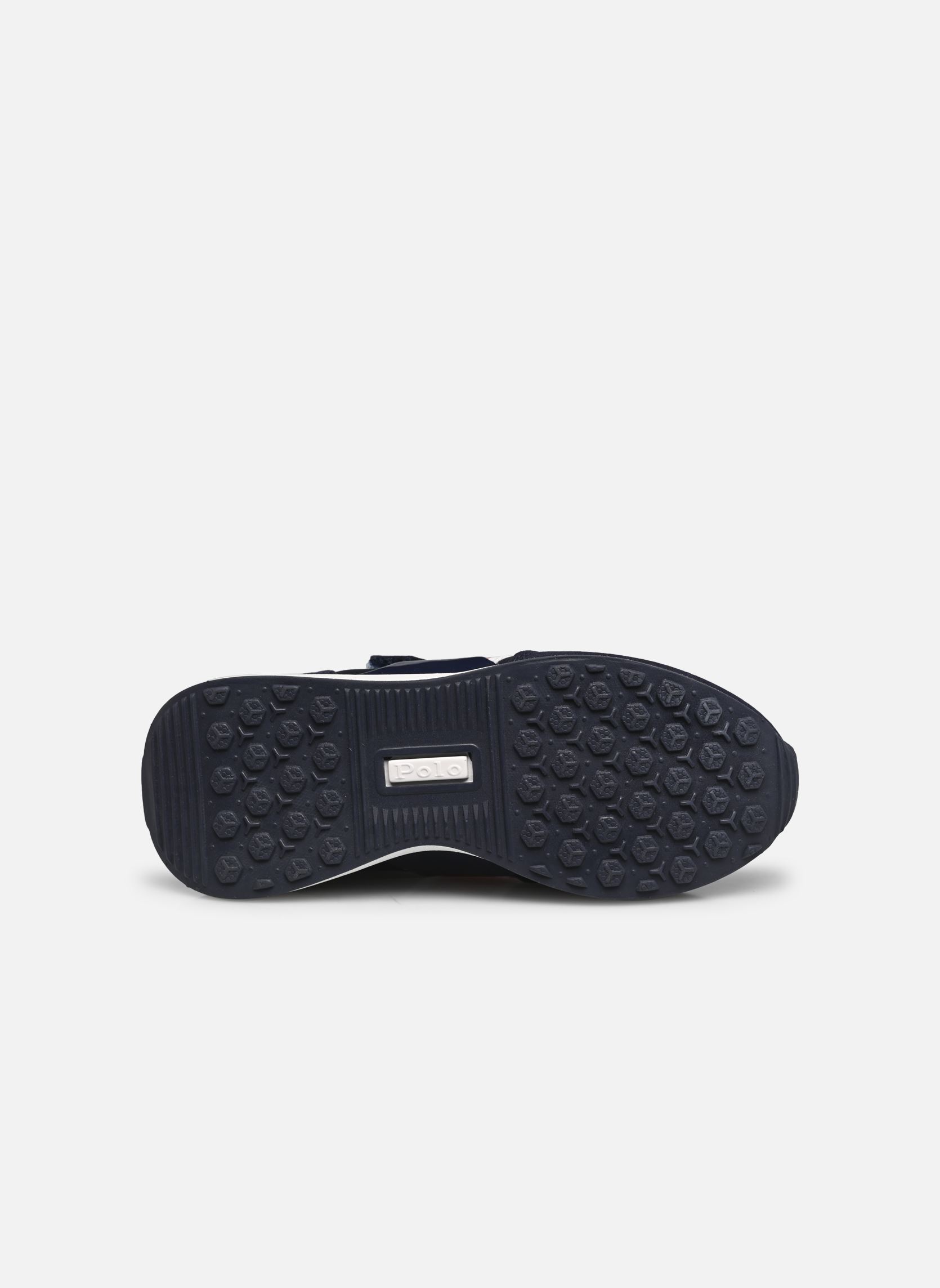 Baskets Train 89 Sport Ps garçon bleu Polo Ralph Lauren Baskets Train 89 Sport Ps garçon bleu NAVY NYLON/MICRO/RL2000 RED/WH