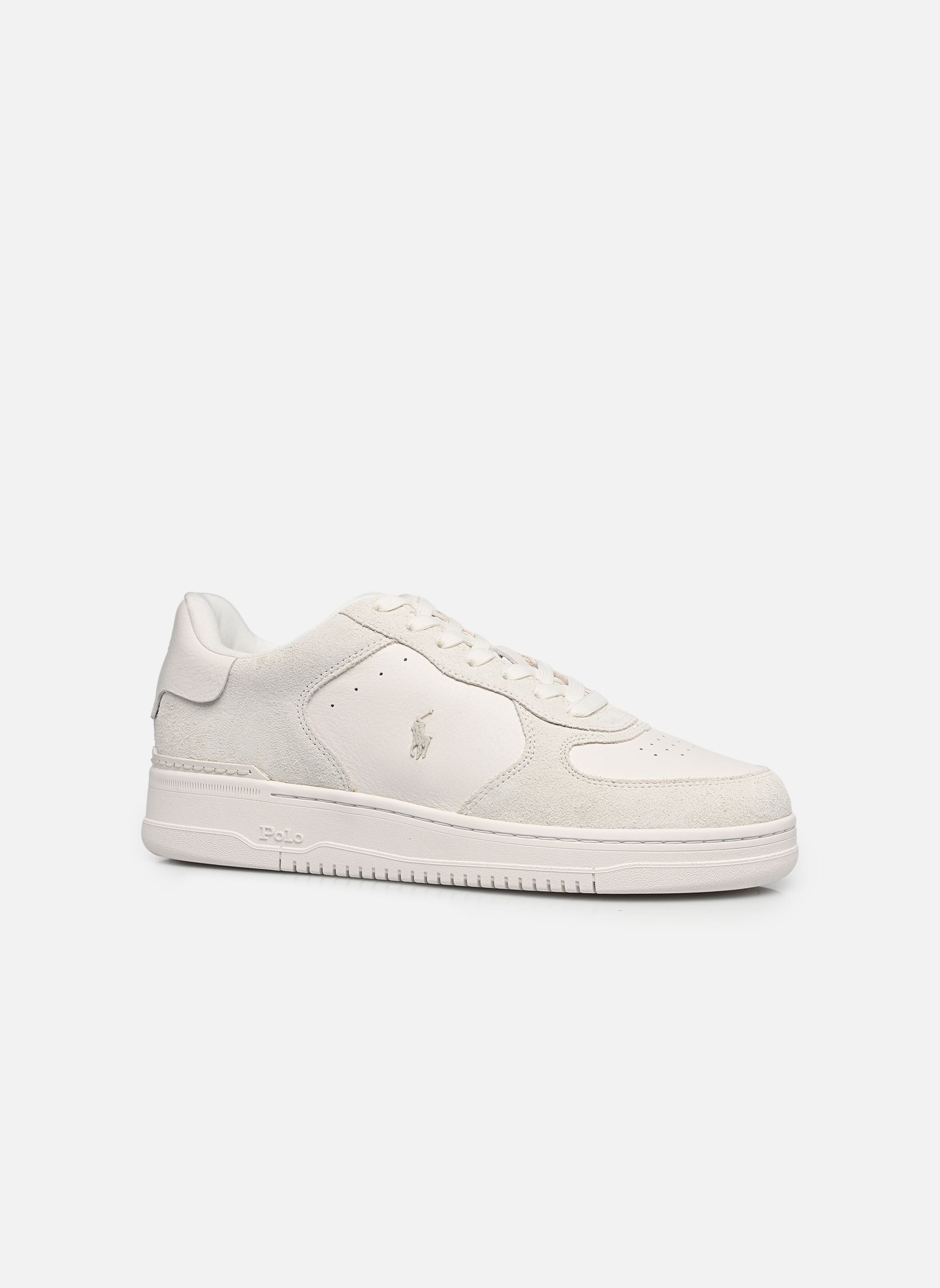 Niedrige Sneaker MASTERS COURT herren weiß Polo Ralph Lauren Niedrige Sneaker MASTERS COURT herren weiß DECKWASH WHITE/BIANCO