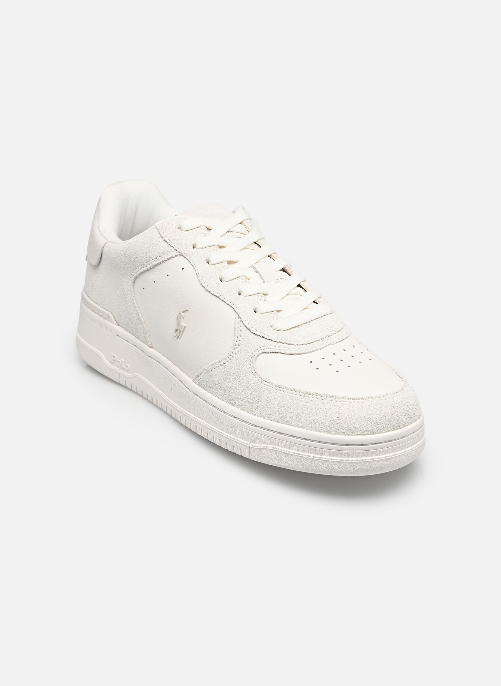 Niedrige Sneaker MASTERS COURT herren weiß Polo Ralph Lauren Niedrige Sneaker MASTERS COURT herren weiß DECKWASH WHITE/BIANCO