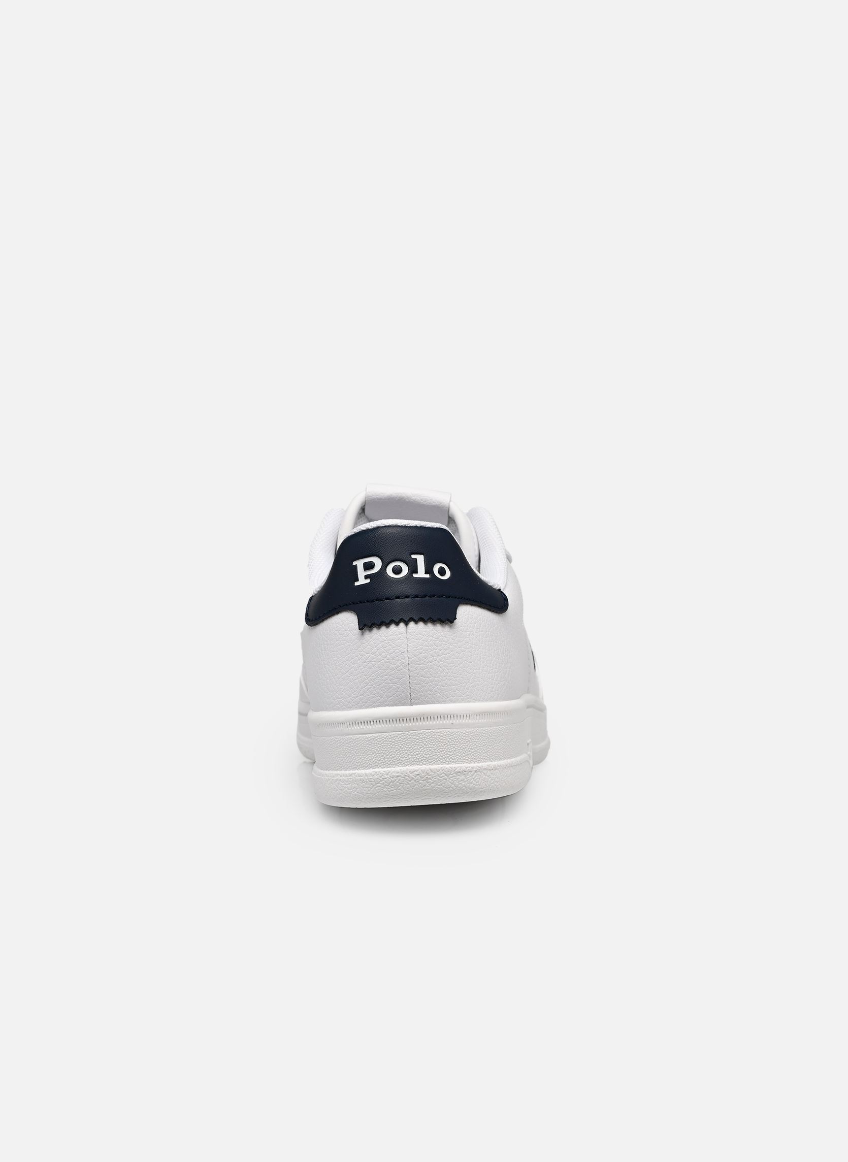 Niedrige Sneaker MASTERS COURT jungen weiß Polo Ralph Lauren Niedrige Sneaker MASTERS COURT jungen weiß WHITE TUMBLED/NAVY W/ NAVY PP