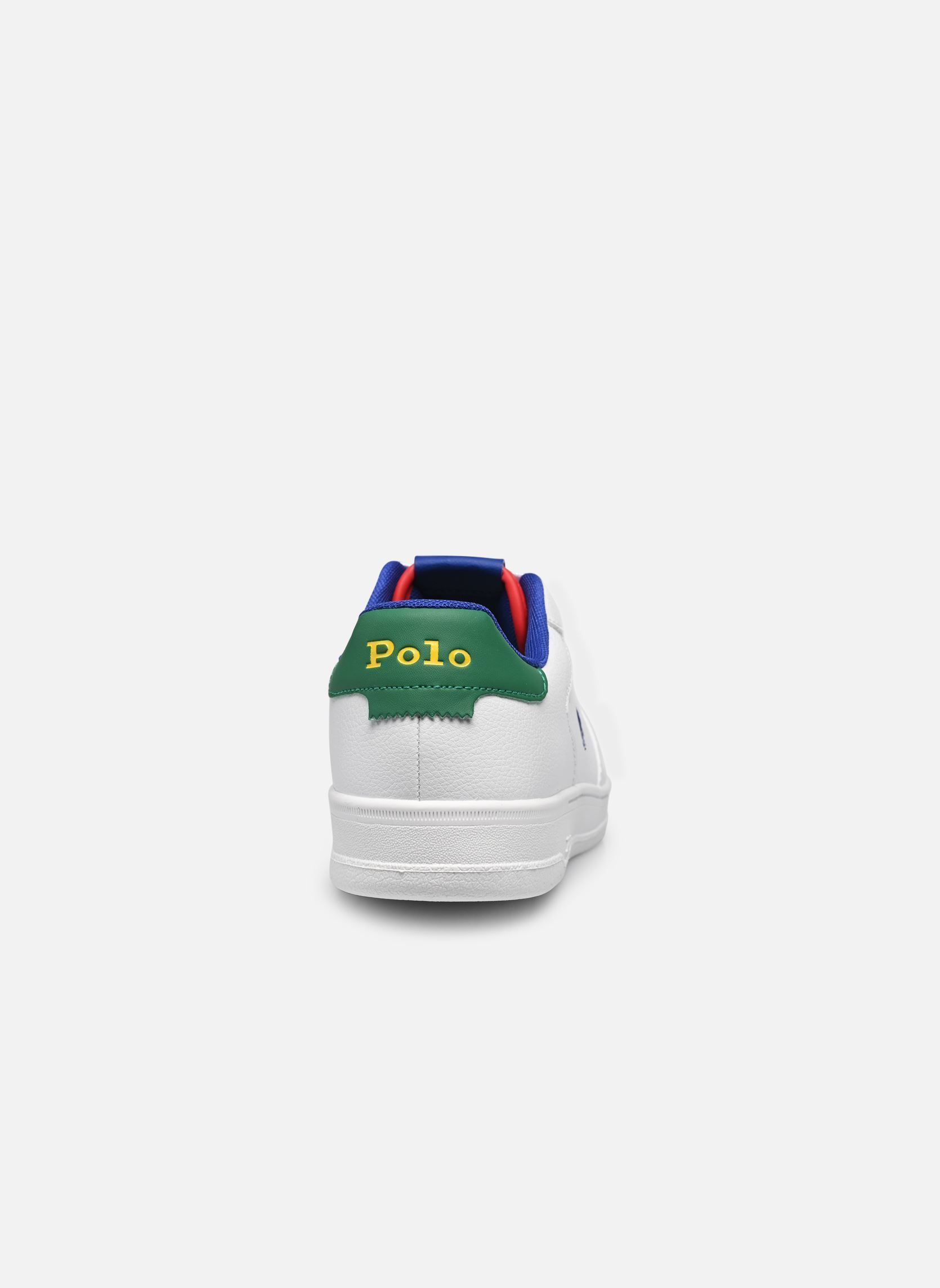 Niedrige Sneaker Masters Court weiß Polo Ralph Lauren Niedrige Sneaker Masters Court weiß J-WHITE / ROYAL / MULTI TUMBLE