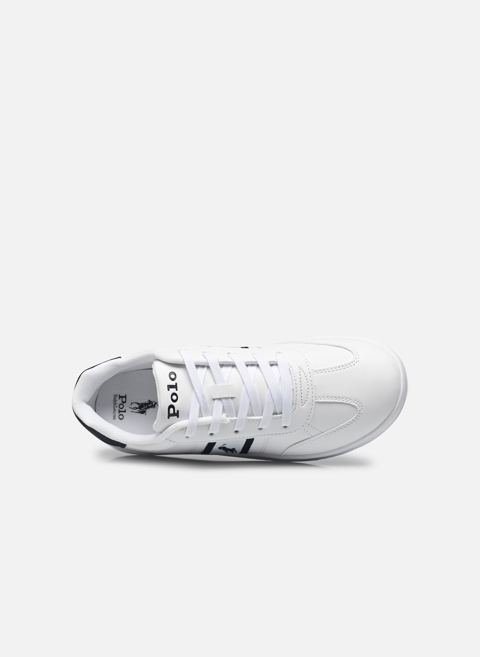 Baskets basses Heritage Court Iii T-Toe blanc Polo Ralph Lauren Baskets basses Heritage Court Iii T-Toe blanc J-WHITE / NAVY SMOOTH