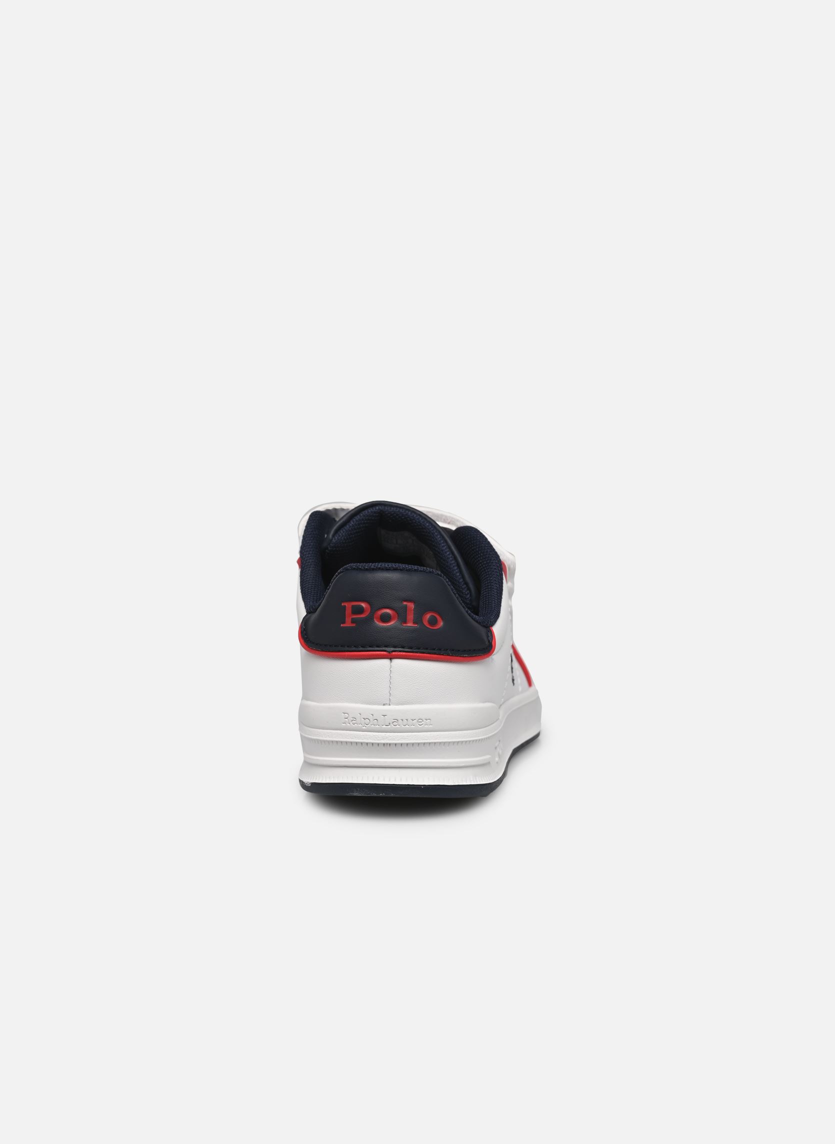 Baskets basses Heritage Court Iii Ez garçon blanc Polo Ralph Lauren Baskets basses Heritage Court Iii Ez garçon blanc WHITE SMOOTH/NAVY PP/RED