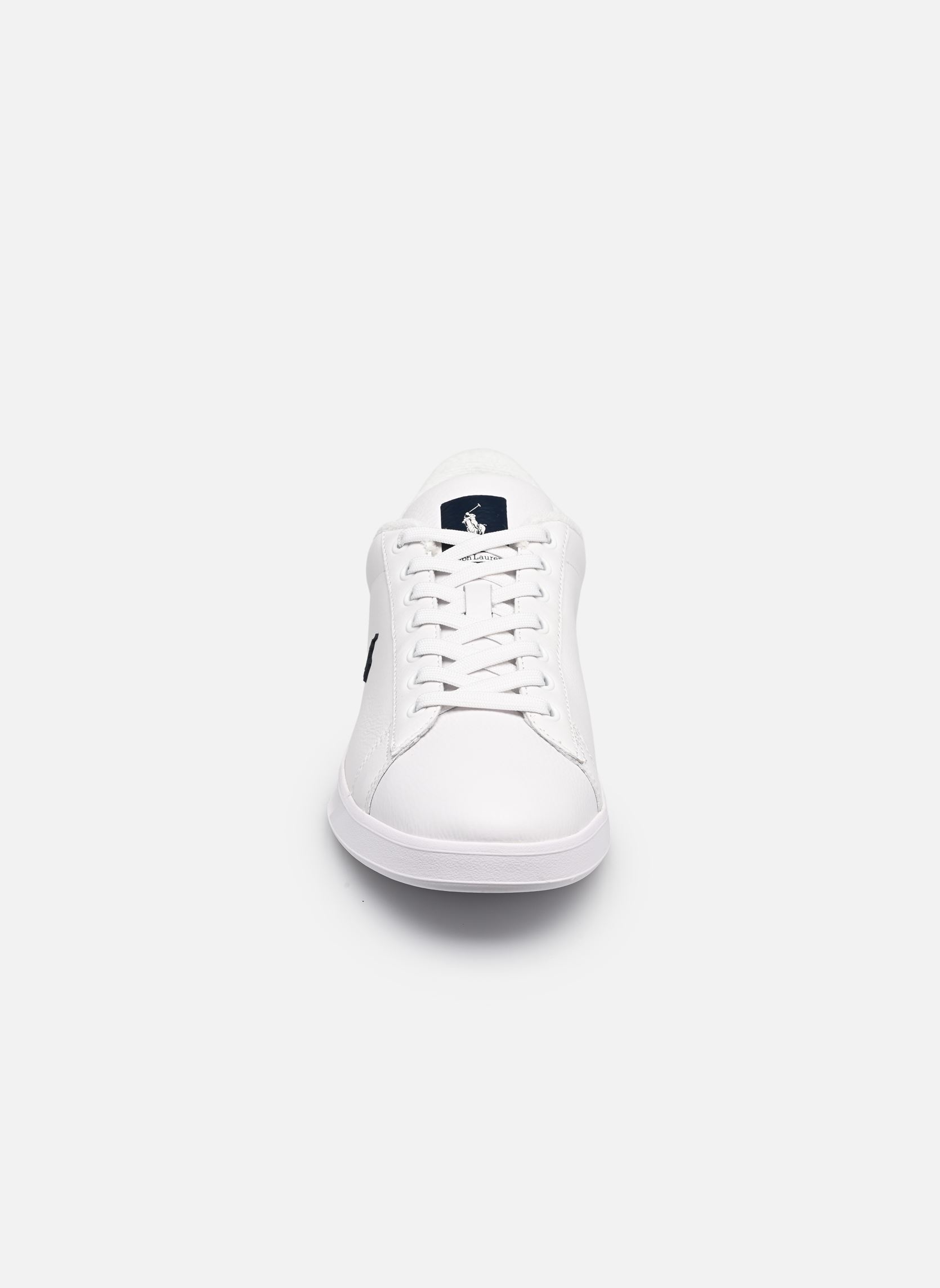 Lage sneakers HERITAGE COURT III heren wit Polo Ralph Lauren Lage sneakers HERITAGE COURT III heren wit WHITE/NAVY