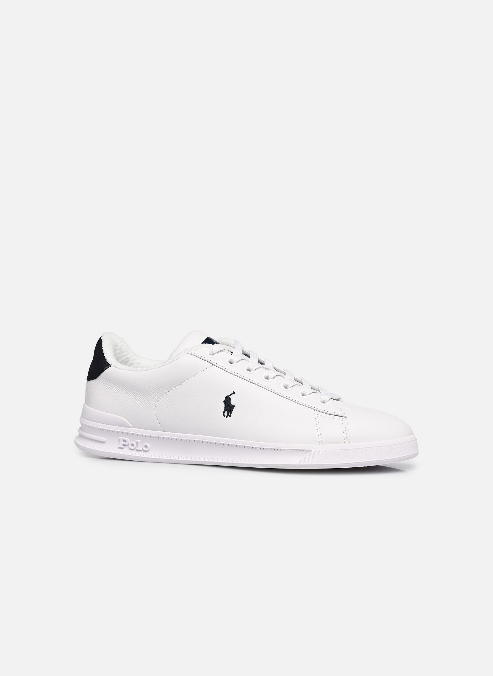 Lage sneakers HERITAGE COURT III heren wit Polo Ralph Lauren Lage sneakers HERITAGE COURT III heren wit WHITE/NAVY