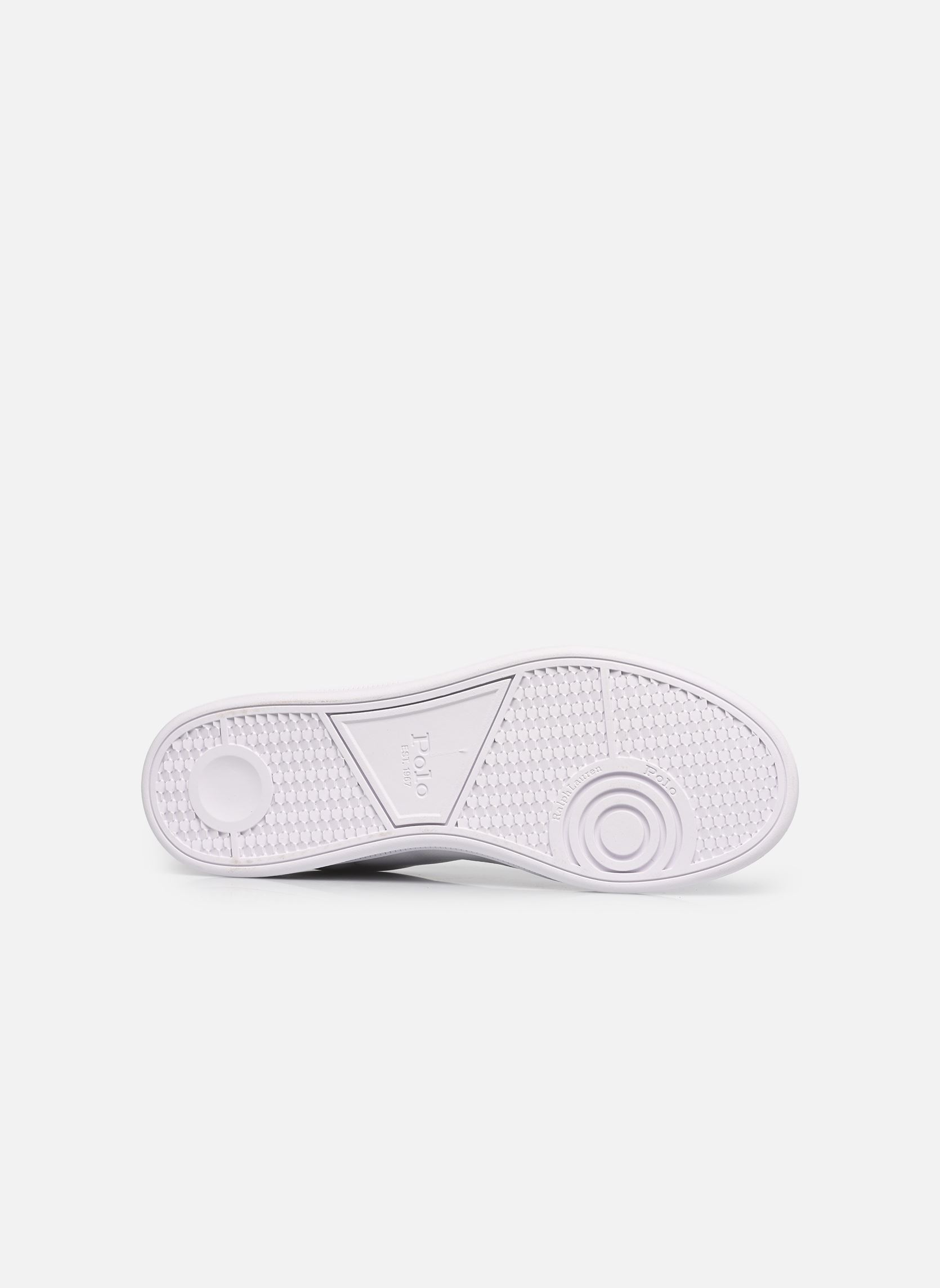 Lage sneakers HERITAGE COURT III heren wit Polo Ralph Lauren Lage sneakers HERITAGE COURT III heren wit WHITE/NAVY