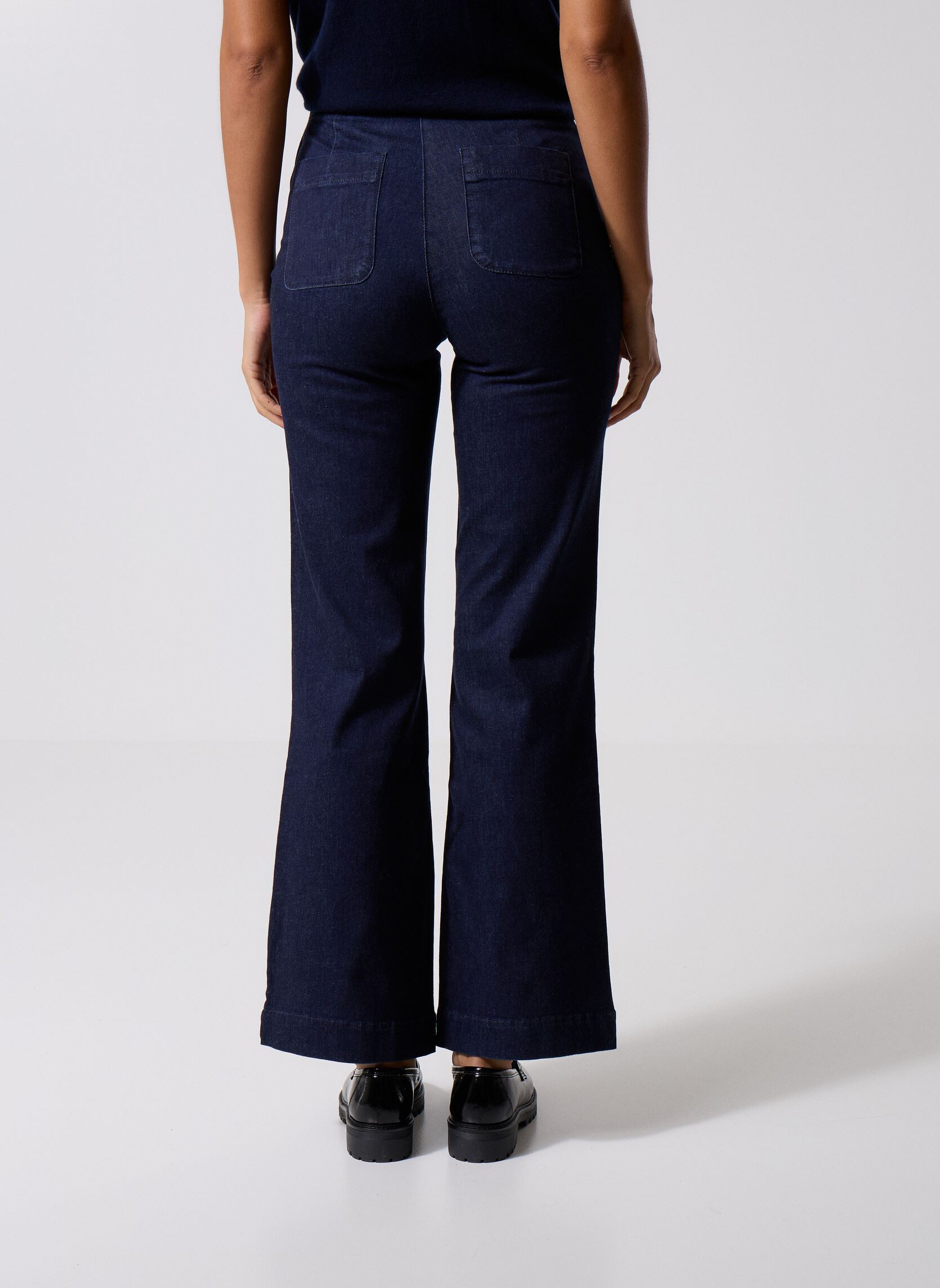 Flared Jeans PRIMAROSA1 damen blau Georgia Rose Flared Jeans PRIMAROSA1 damen blau BRUT RINSE