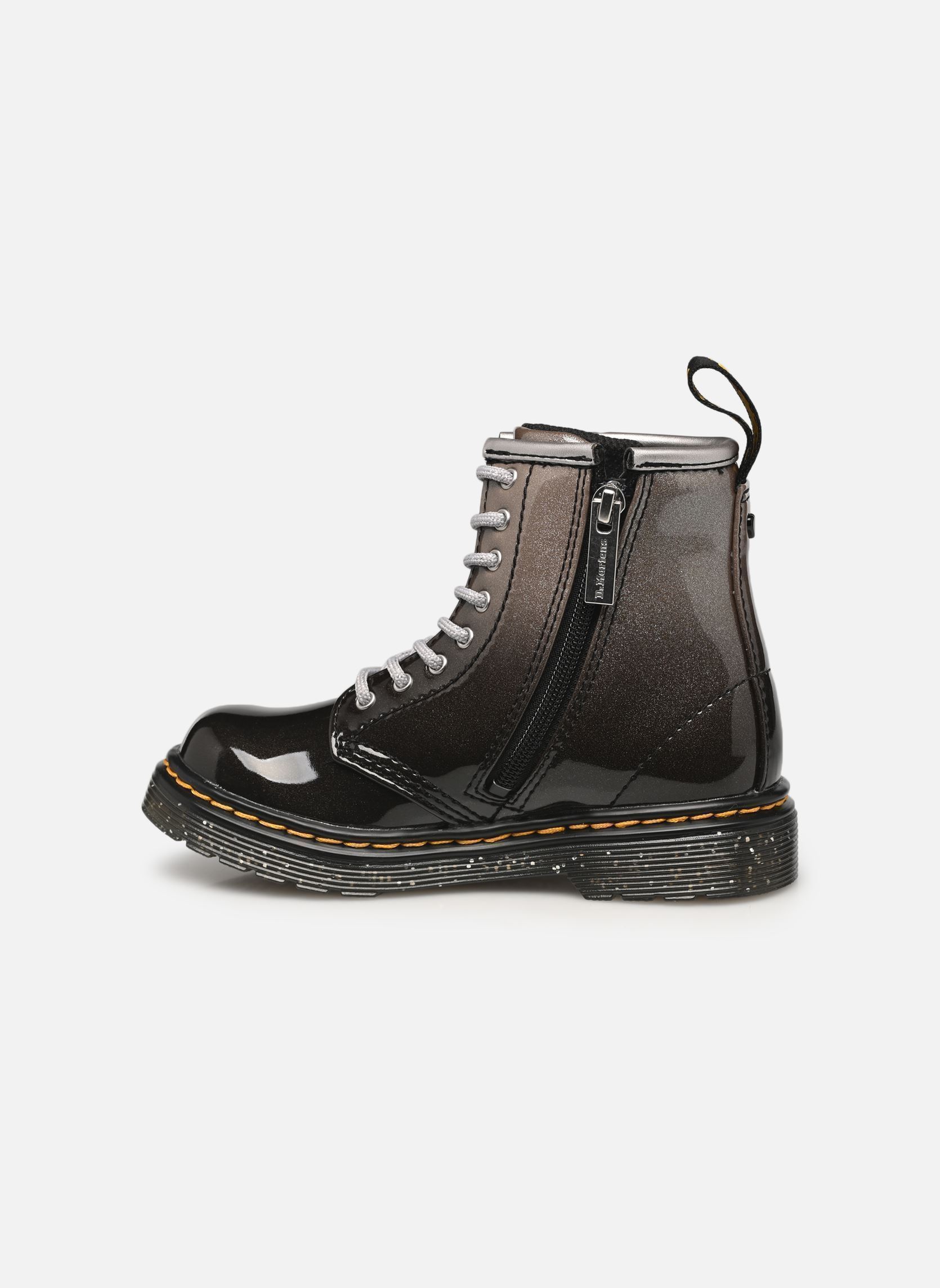 Stiefeletten / Ankle Boots 1460 Glitter 7 mädchen grau Dr. Martens Stiefeletten / Ankle Boots 1460 Glitter 7 mädchen grau SILVER/BLACK GLITTER GRADIENT