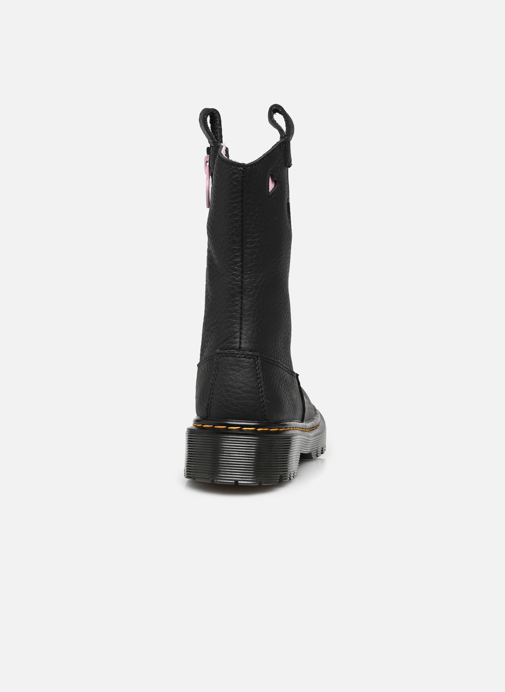 Bottines Bex Heart P-O Boot J fille noir Dr. Martens Bottines Bex Heart P-O Boot J fille noir BLACK CLASSIC NAPPA