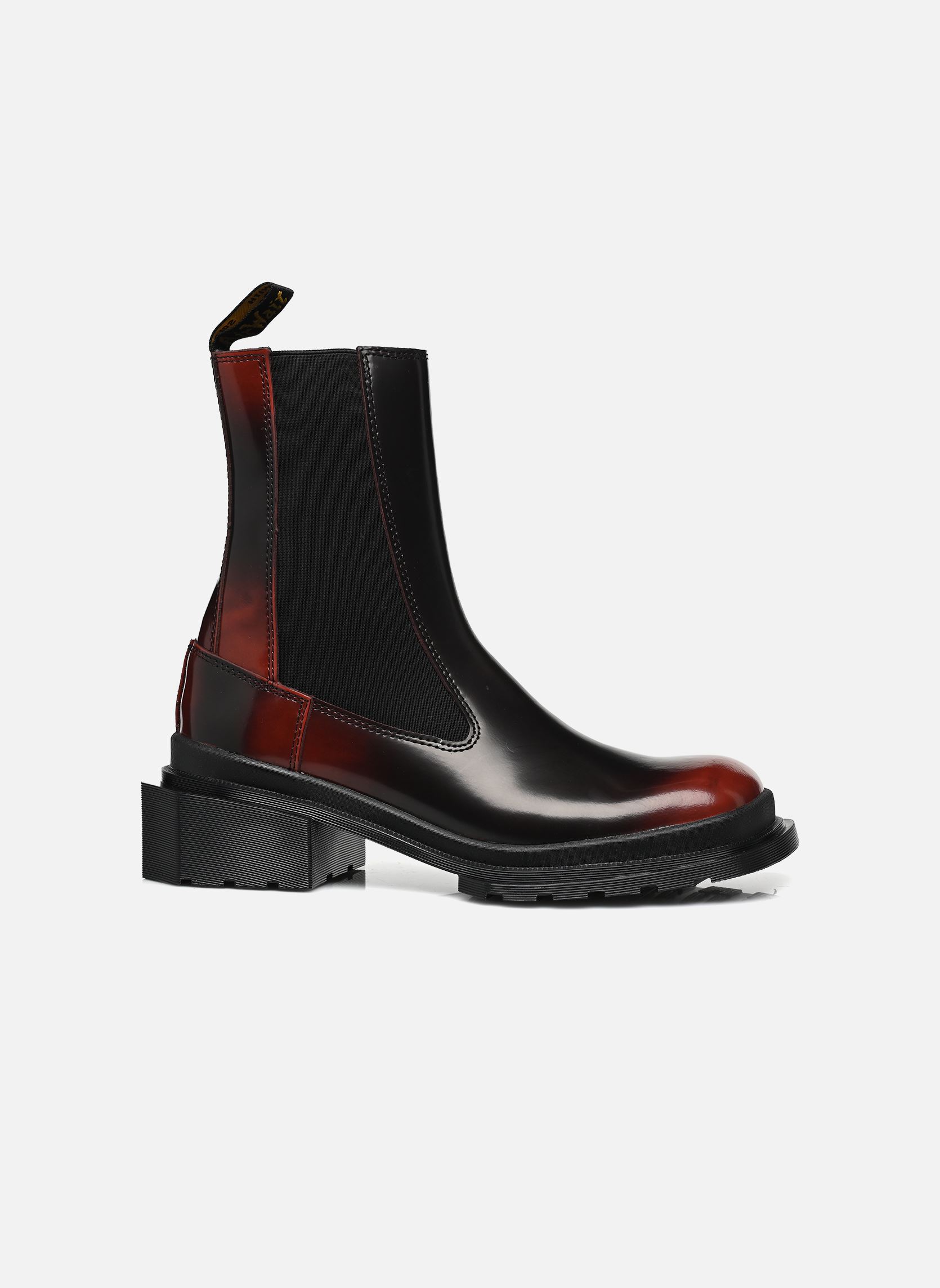 Niedrige Ankle Boots Maybole Chelsea damen bordeaux Dr. Martens Niedrige Ankle Boots Maybole Chelsea damen bordeaux BLACK CHERRY RED ARCADIA
