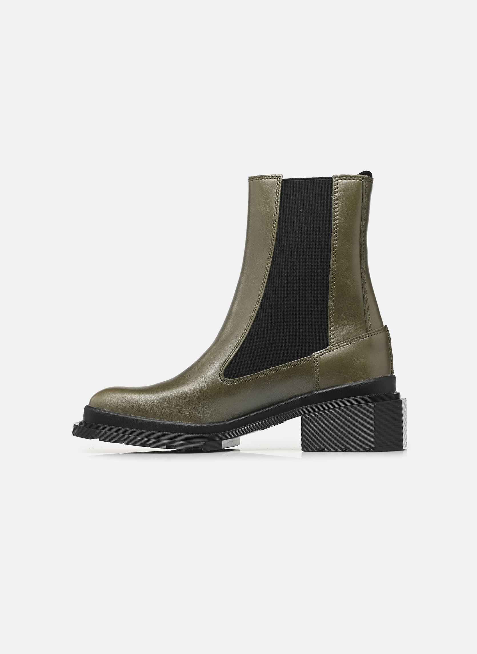 Niedrige Ankle Boots Maybole Chelsea damen grün Dr. Martens Niedrige Ankle Boots Maybole Chelsea damen grün OLIVE GREEN ECLIPSE