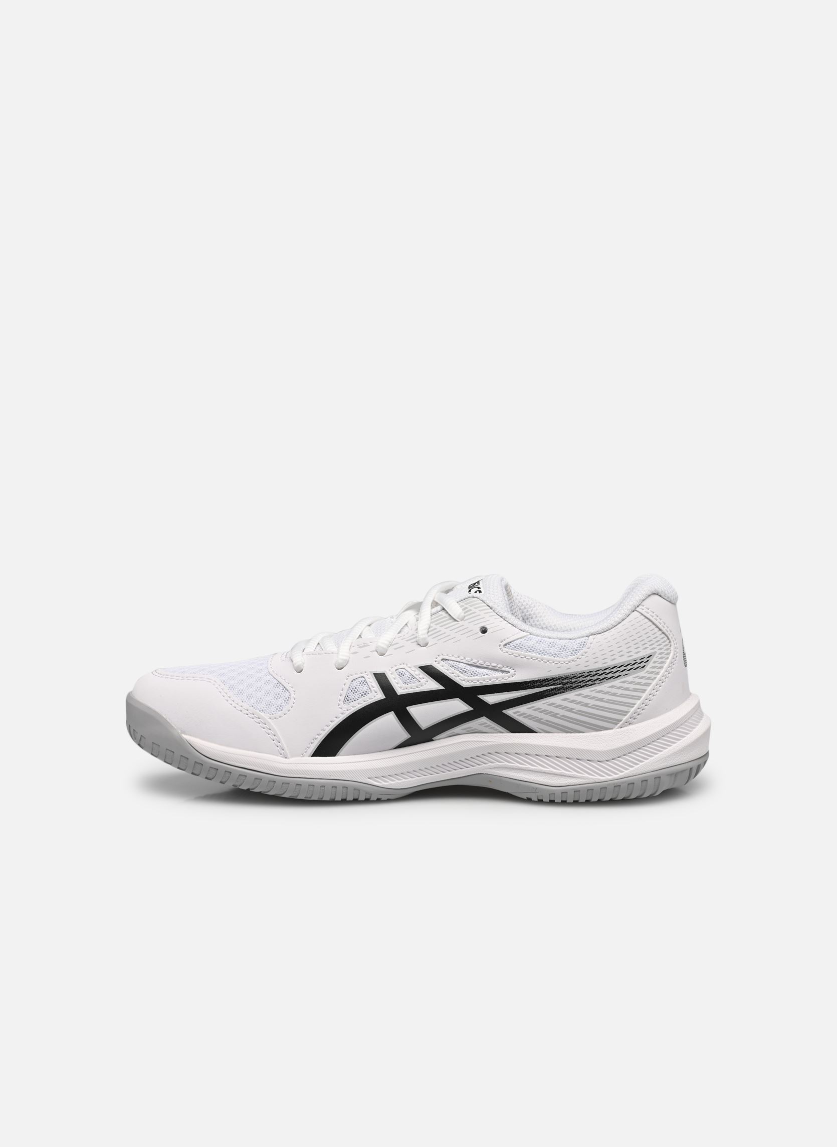 Sportschuhe Upcourt 6 Gs weiß Asics Sportschuhe Upcourt 6 Gs weiß WHITE/BLACK