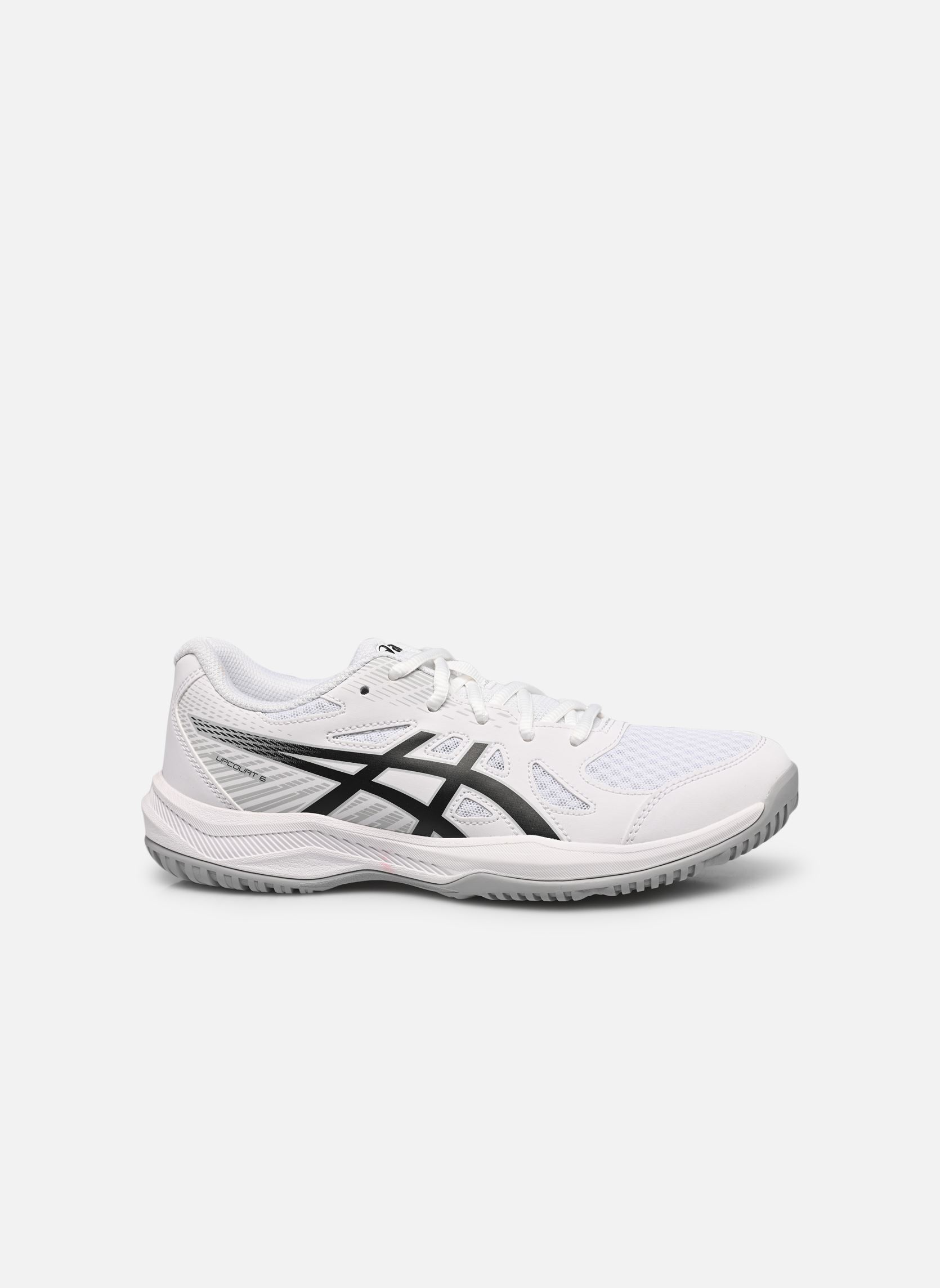 Sportschuhe Upcourt 6 Gs weiß Asics Sportschuhe Upcourt 6 Gs weiß WHITE/BLACK