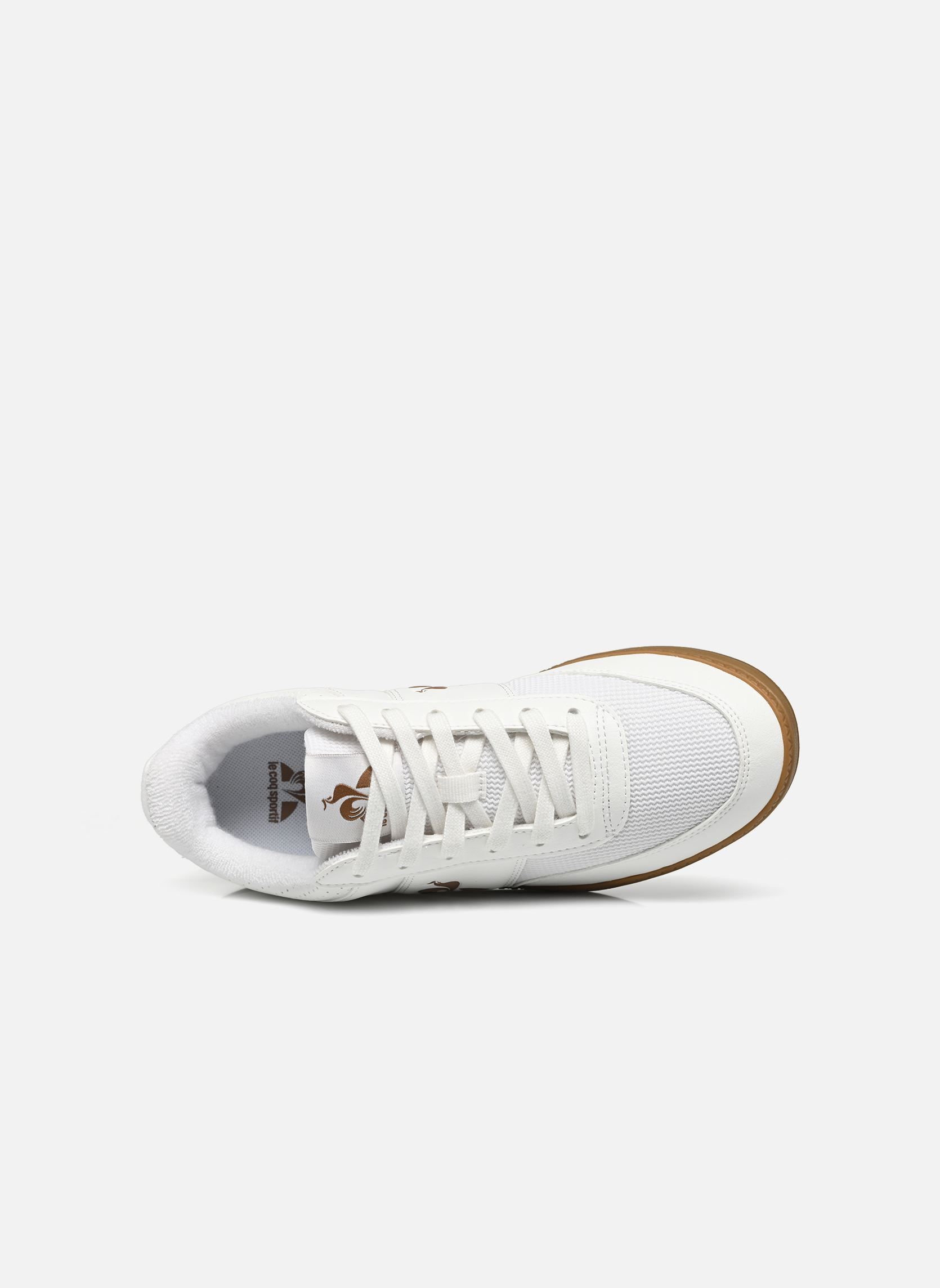 Baskets LCS DERBY 1 blanc Le Coq Sportif Baskets LCS DERBY 1 blanc optical white/gum