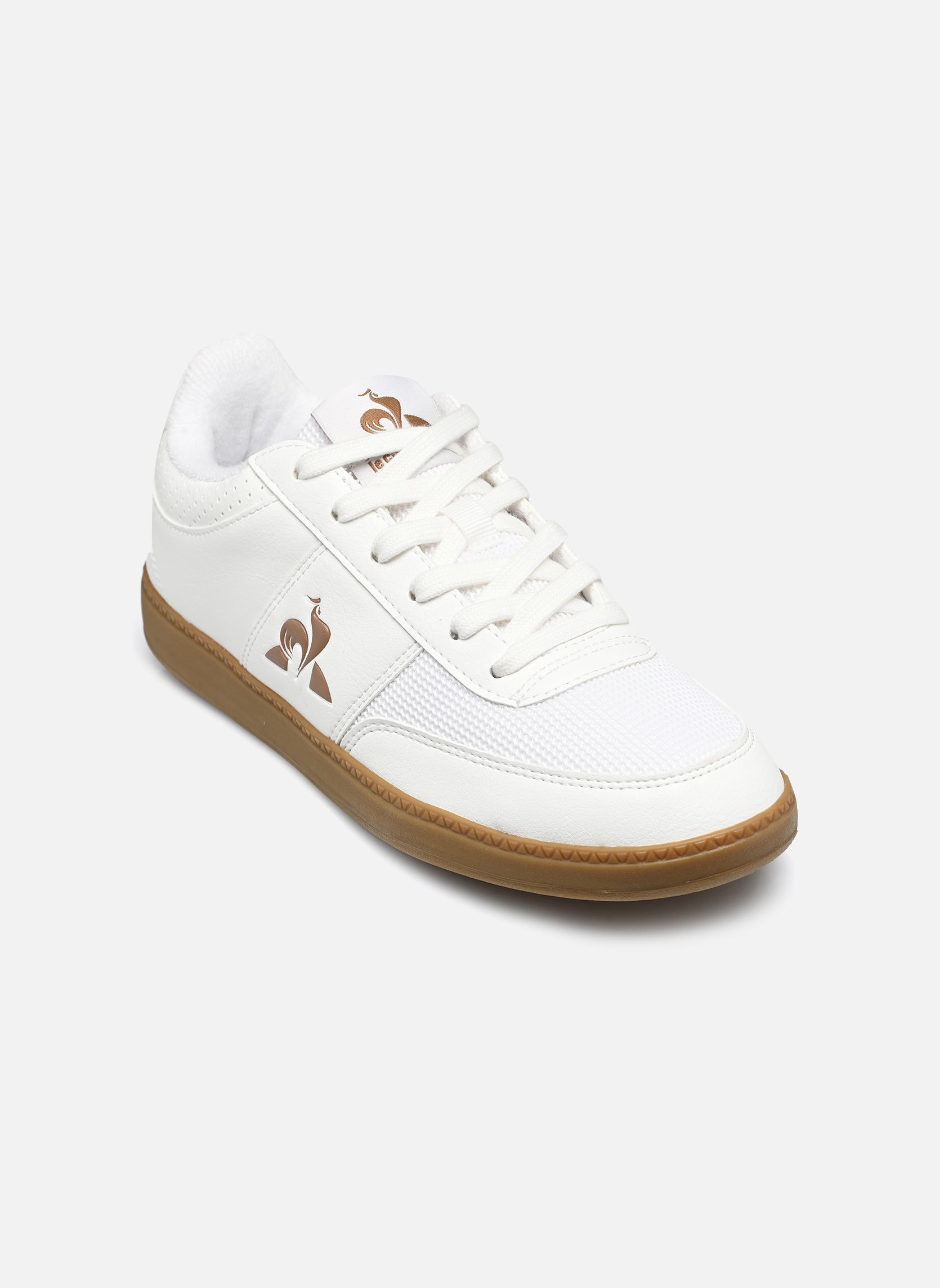 Baskets LCS DERBY 1 blanc Le Coq Sportif Baskets LCS DERBY 1 blanc optical white/gum