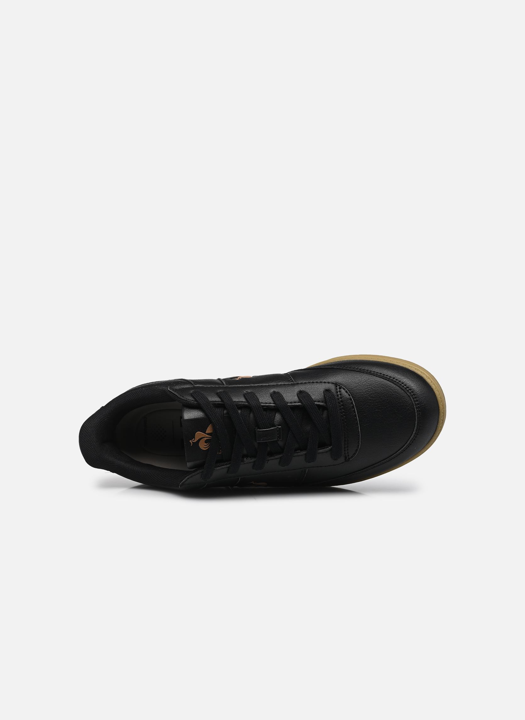 Baskets LCS DERBY 1 M homme noir Le Coq Sportif Baskets LCS DERBY 1 M homme noir BLACK/GUM 2