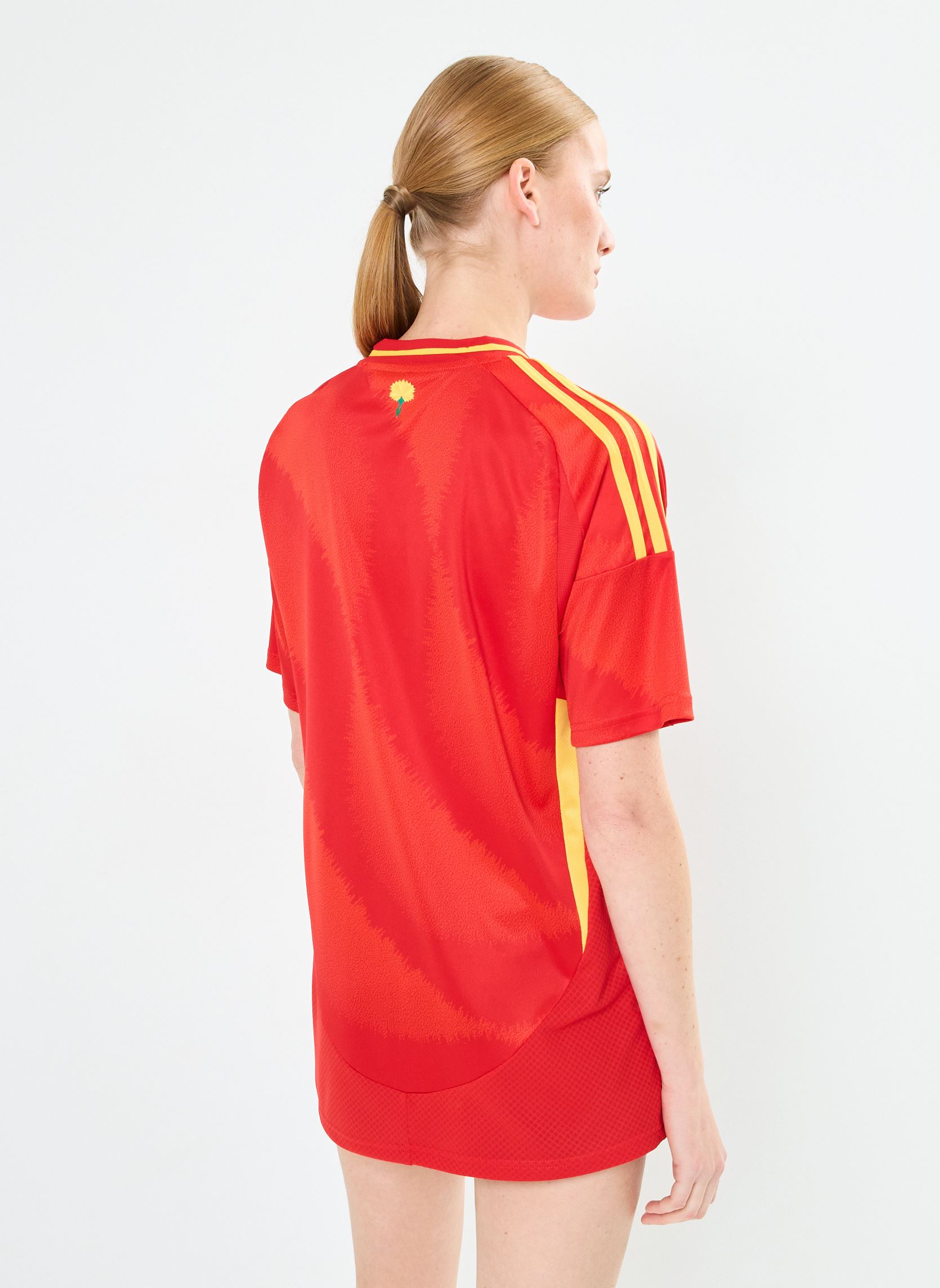 Kurzarm-T-Shirts Maillot de foot Espagne FEF H JSY W - Un damen orange adidas sportswear Kurzarm-T-Shirts Maillot de foot Espagne FEF H JSY W - Un damen orange MEIPOU