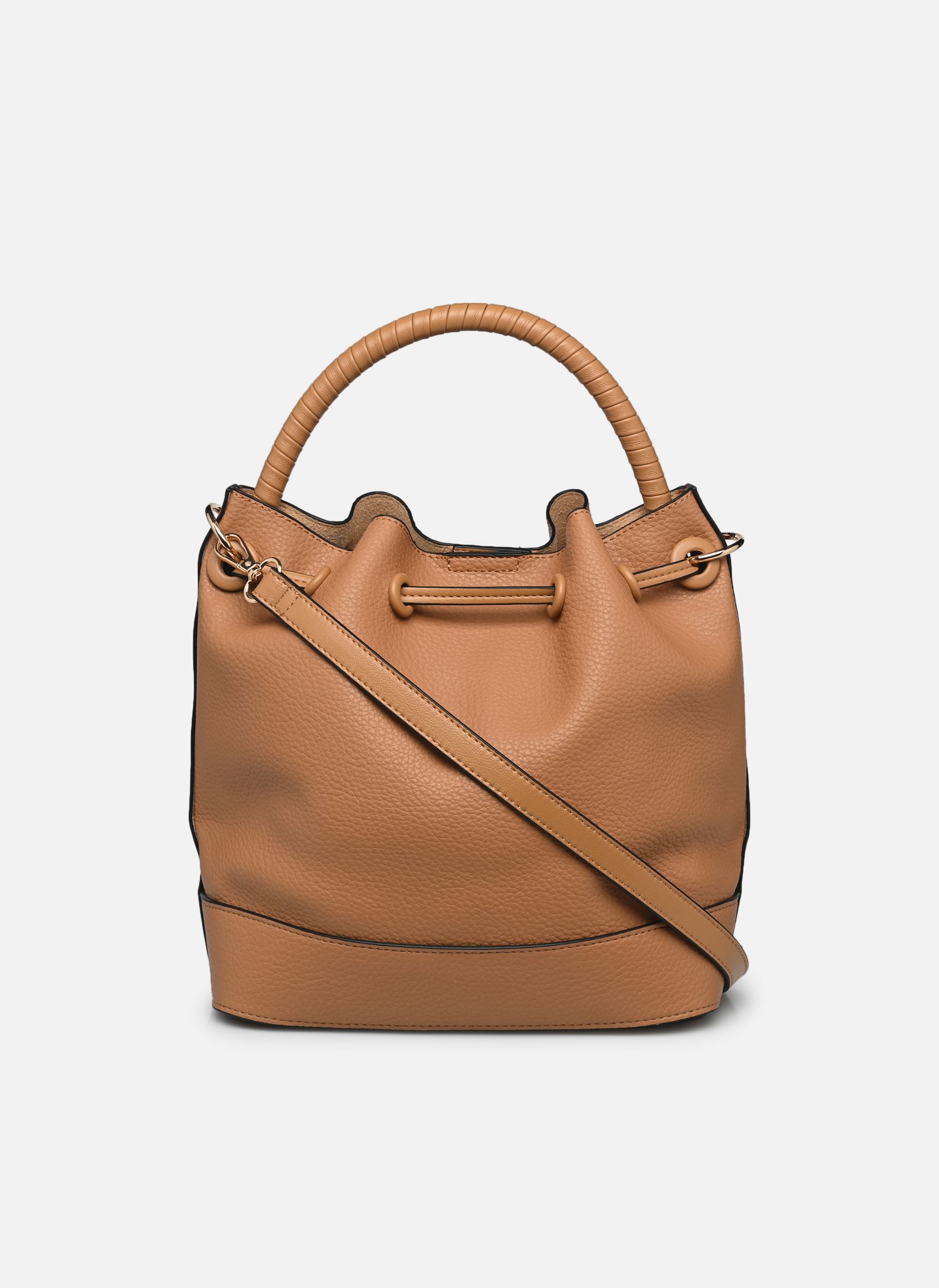 Sacs bandoulière Sac seau BOSEAU femme marron MADE BY Sacs bandoulière Sac seau BOSEAU femme marron CAMEL
