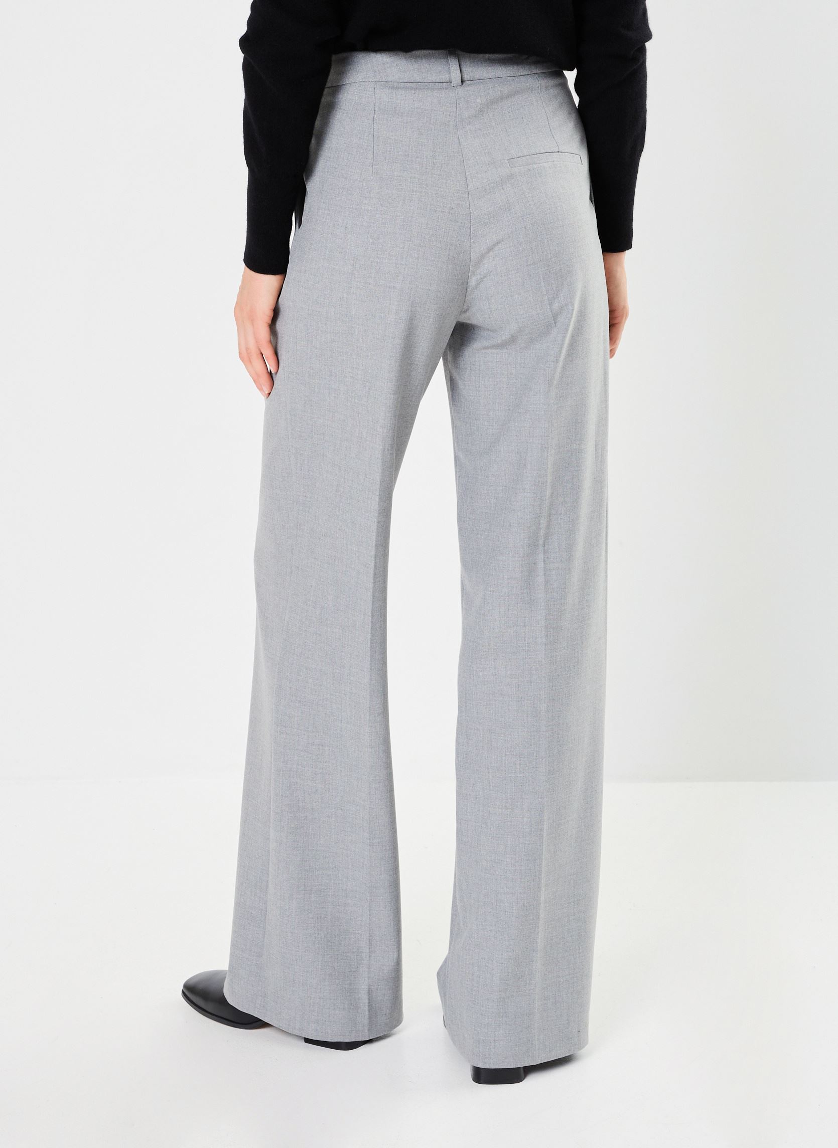 Pantalons larges PFLANNA tall femme gris Georgia Rose Pantalons larges PFLANNA tall femme gris GRIS CLAIR