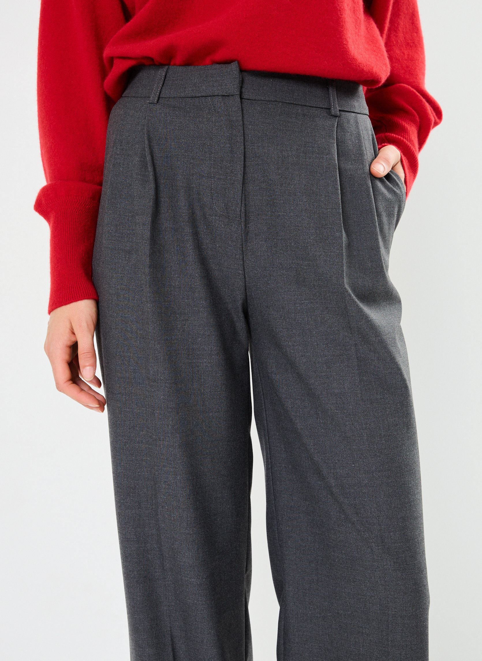 Weite Hosen PFLANNA tall damen grau Georgia Rose Weite Hosen PFLANNA tall damen grau GRIS FONCE