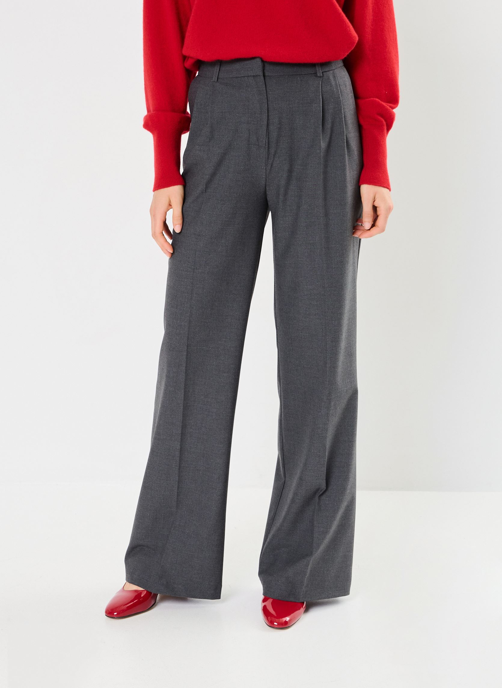 Weite Hosen PFLANNA tall damen grau Georgia Rose Weite Hosen PFLANNA tall damen grau GRIS FONCE