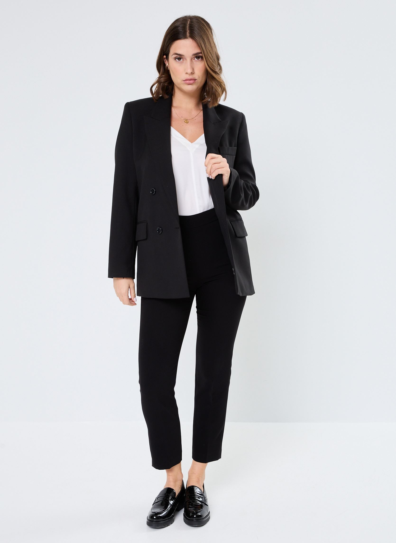 Kostuumbroeken PTAVIA dames zwart Georgia Rose Kostuumbroeken PTAVIA dames zwart NOIR