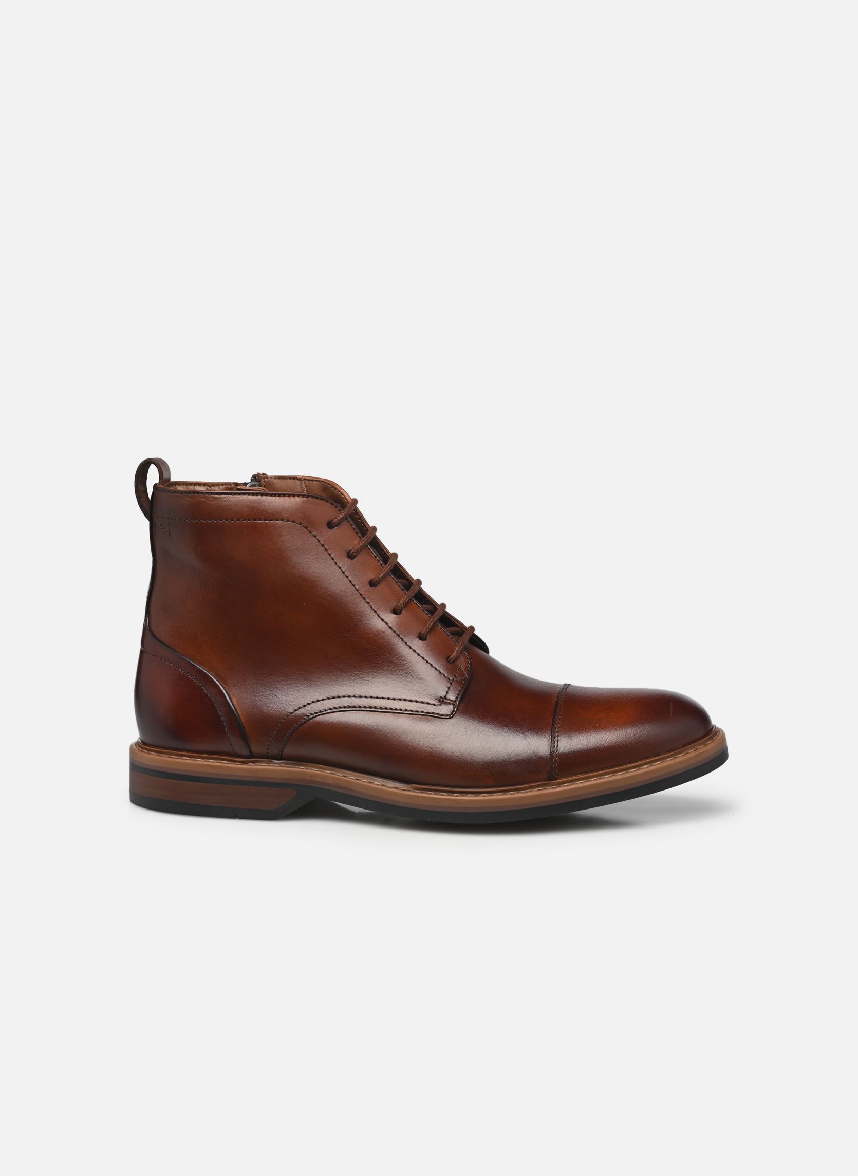 Botines con cordones Aldwin Cap hombre marrón Clarks Botines con cordones Aldwin Cap hombre marrón MID TAN LEA