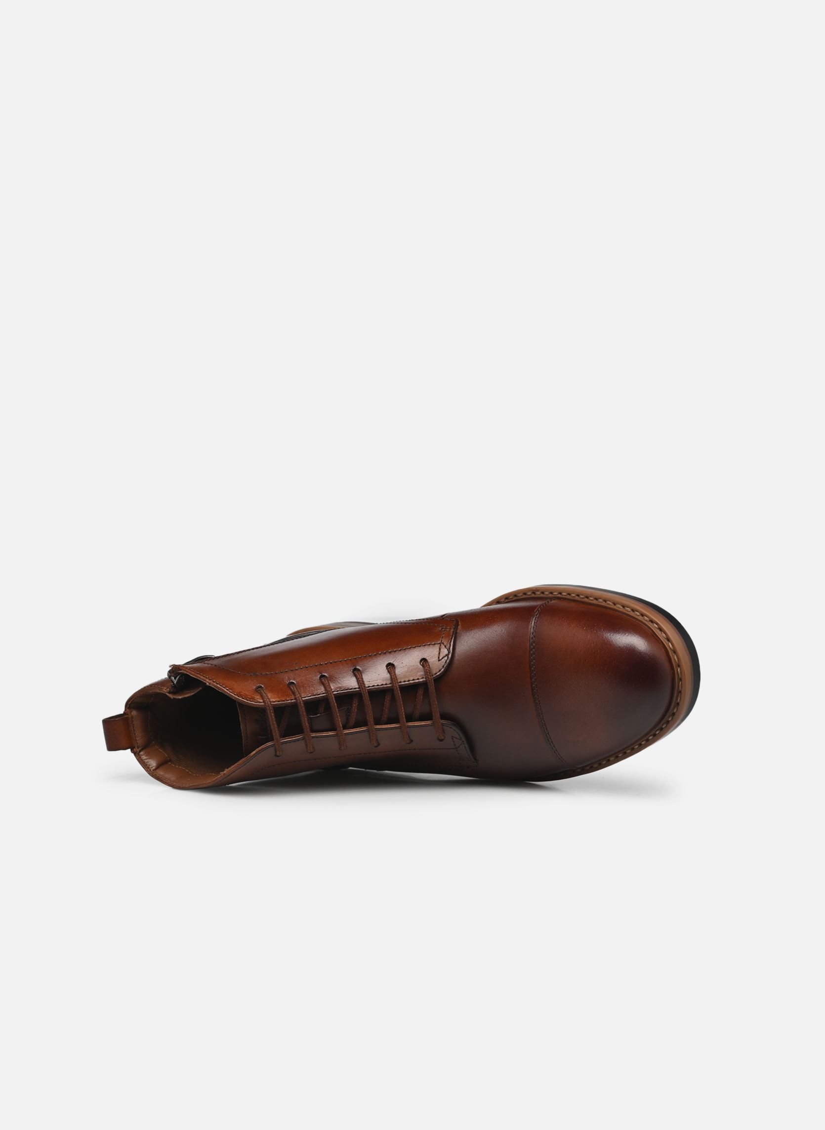 Botines con cordones Aldwin Cap hombre marrón Clarks Botines con cordones Aldwin Cap hombre marrón MID TAN LEA