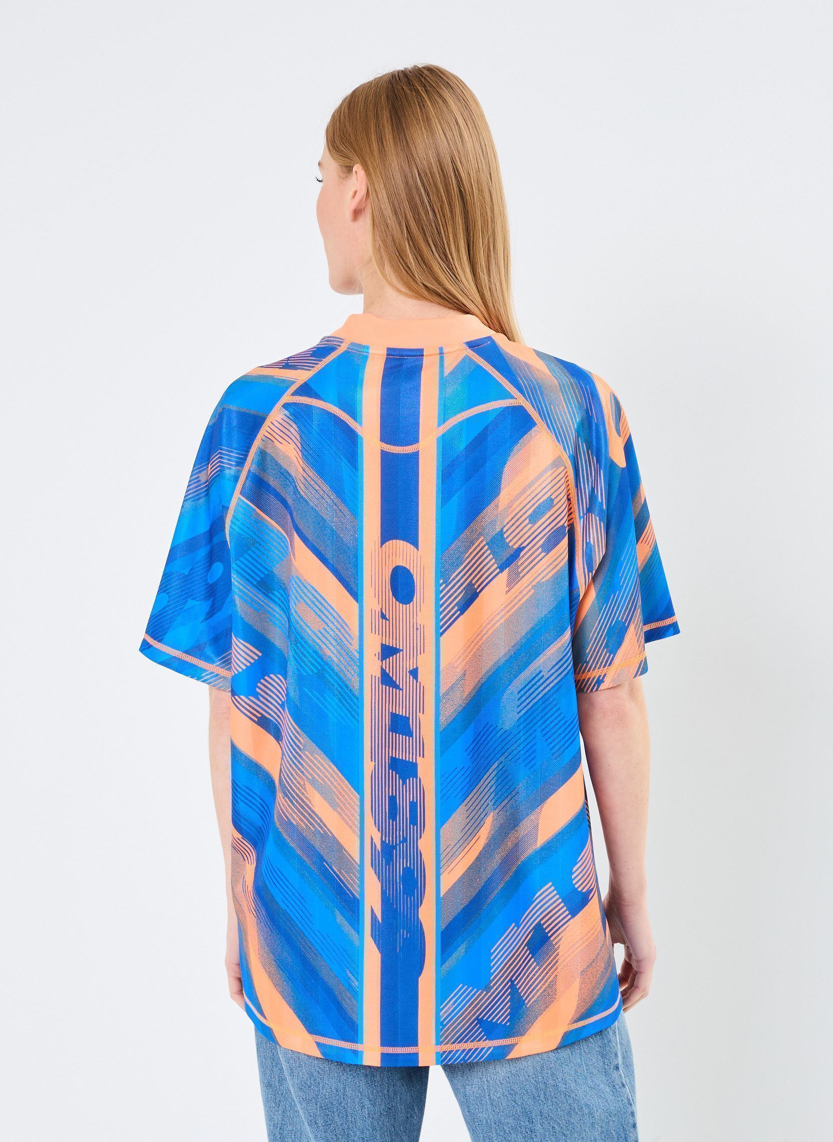 Tee-shirts manches courtes Maillot de foot Olympique de Marseille r femme multicolore Puma Tee-shirts manches courtes Maillot de foot Olympique de Marseille r femme multicolore FLURO ORANGE PES-RACING BLUE