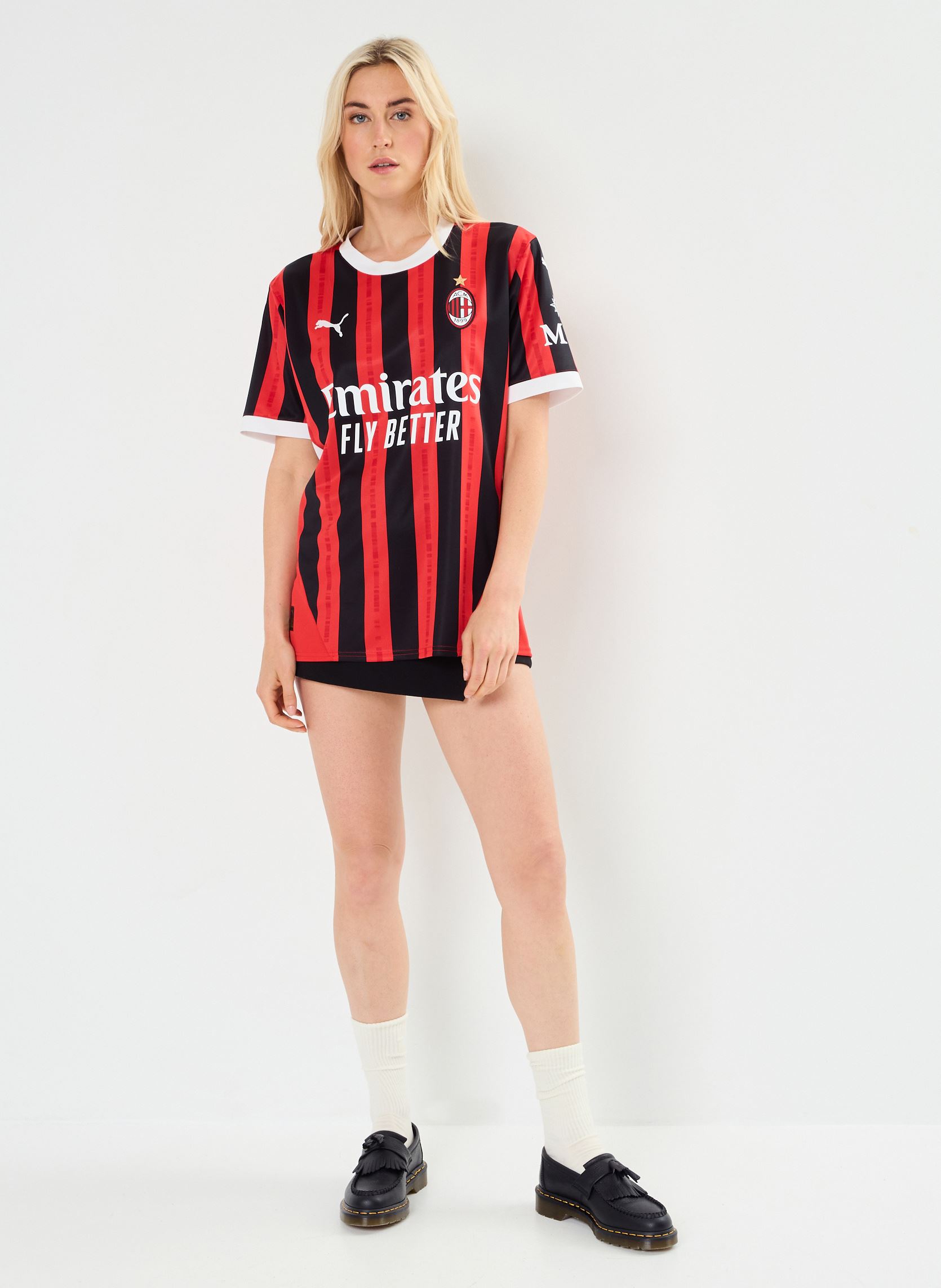 Tee-shirts manches courtes Maillot de foot AC Milan replica W - Uni femme multicolore Puma Tee-shirts manches courtes Maillot de foot AC Milan replica W - Uni femme multicolore FOR ALL TIME RED-PUMA BLACK