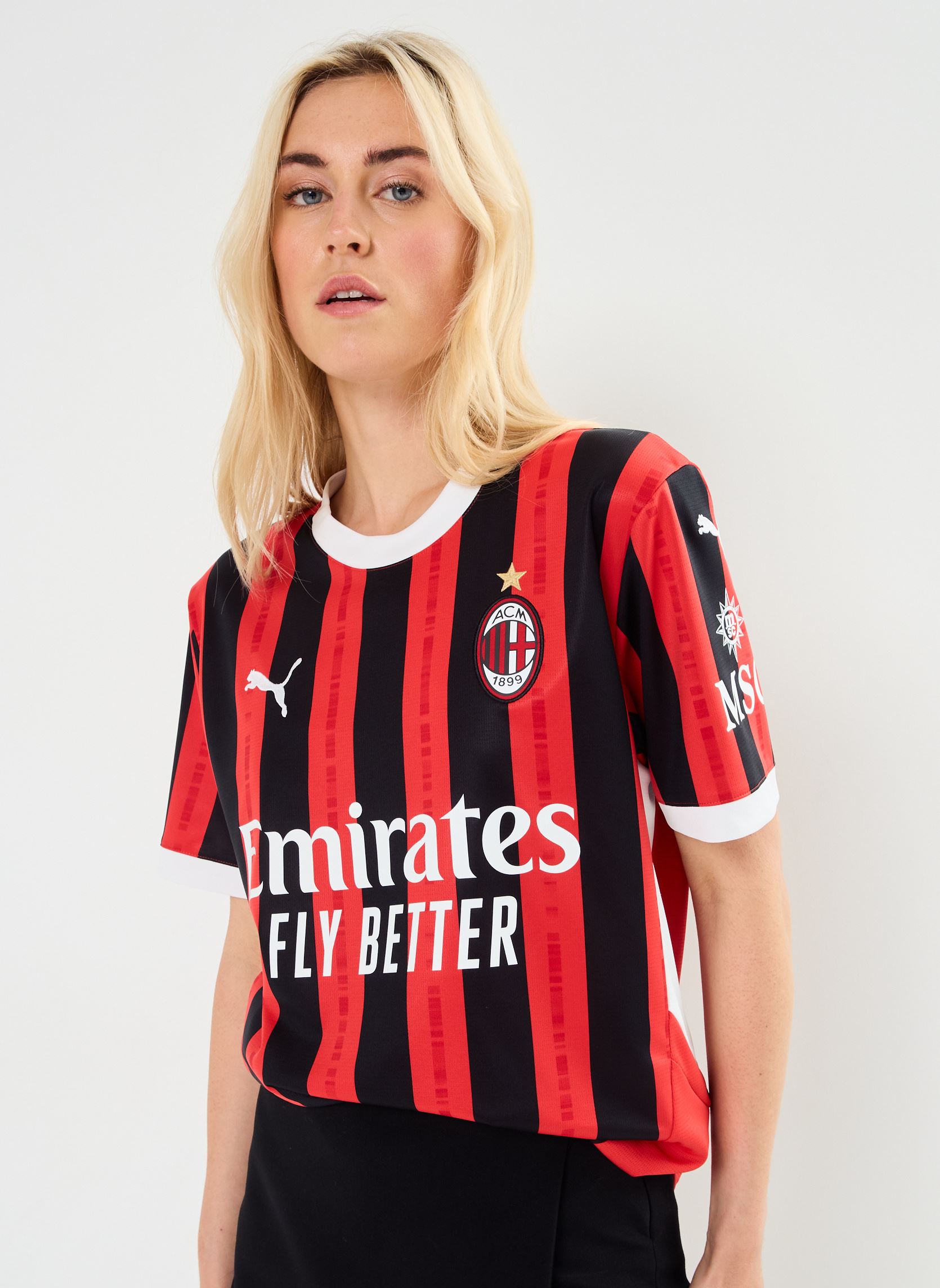 Tee-shirts manches courtes Maillot de foot AC Milan replica W - Uni femme multicolore Puma Tee-shirts manches courtes Maillot de foot AC Milan replica W - Uni femme multicolore FOR ALL TIME RED-PUMA BLACK