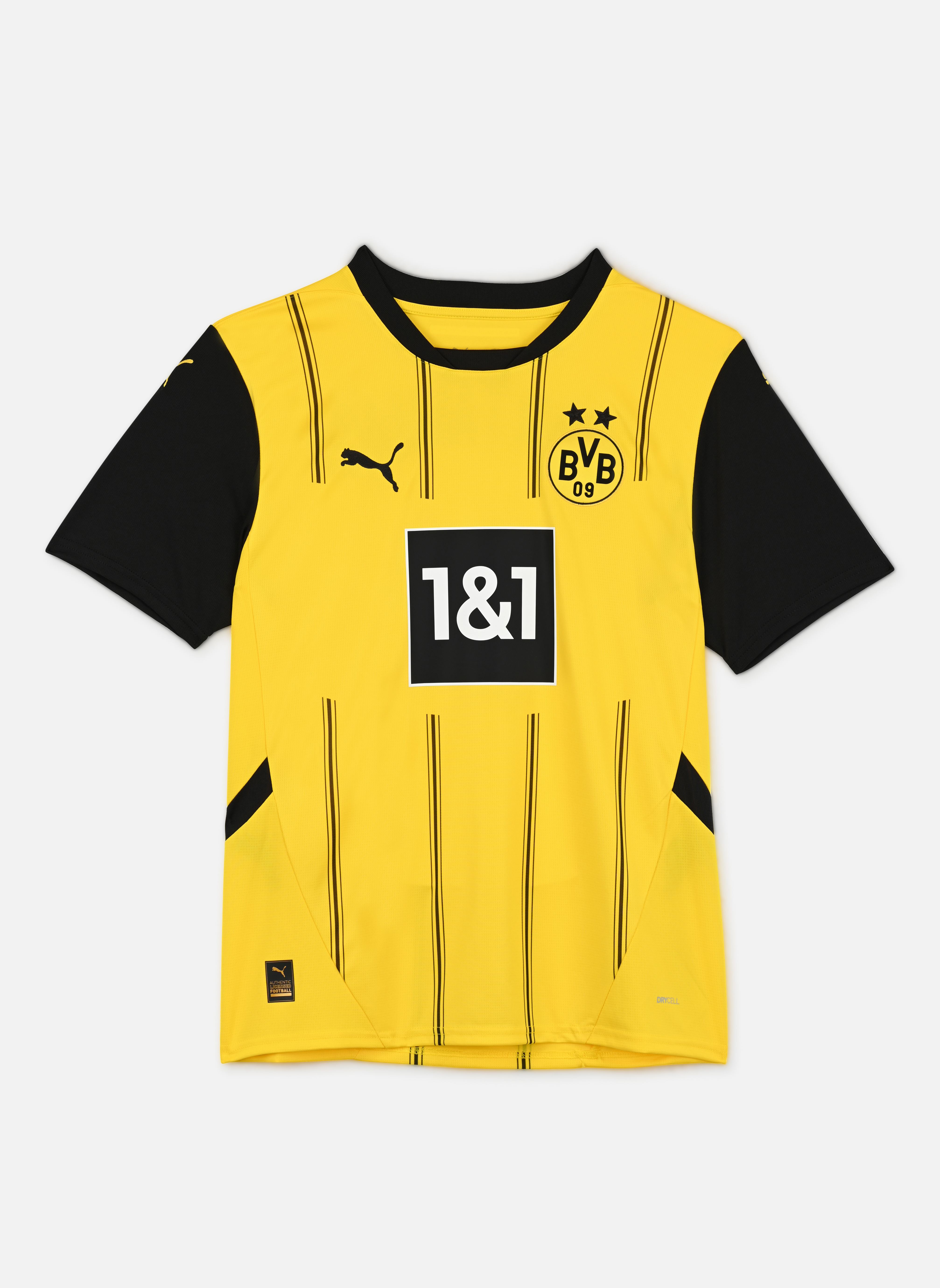 Kurzarm-T-Shirts Maillot de foot Dortmund replica W - Uni damen mehrfarbig Puma Kurzarm-T-Shirts Maillot de foot Dortmund replica W - Uni damen mehrfarbig FASTER YELLOW-PUMA BLACK