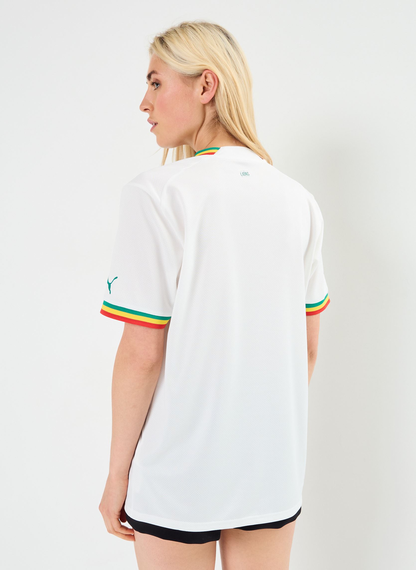 Tee-shirts manches courtes Maillot de foot Sénégal replica W - Unis femme multicolore Puma Tee-shirts manches courtes Maillot de foot Sénégal replica W - Unis femme multicolore PUMA WHITE-PEPPER GREEN